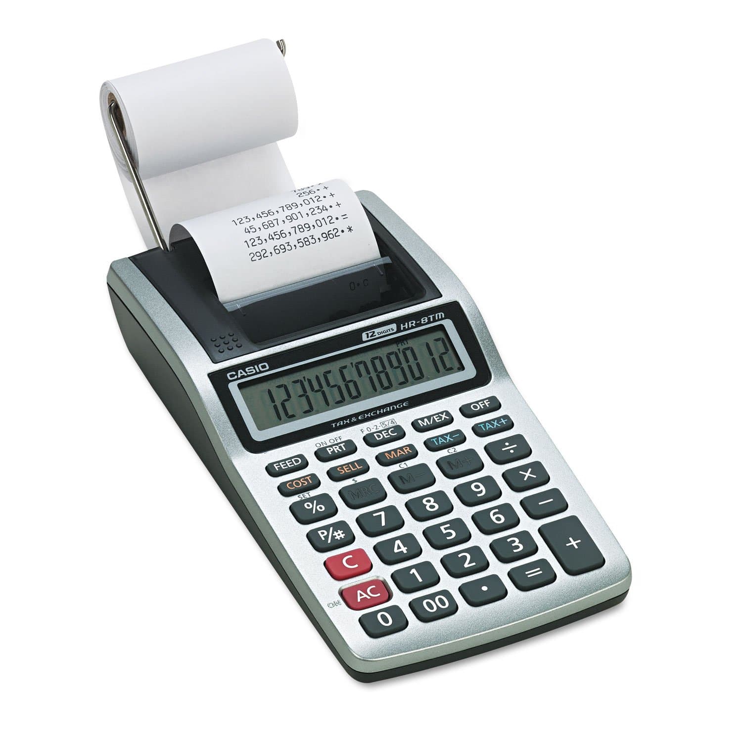 CSOHR8TM - HR-8TM Handheld Portable Printing Calculator