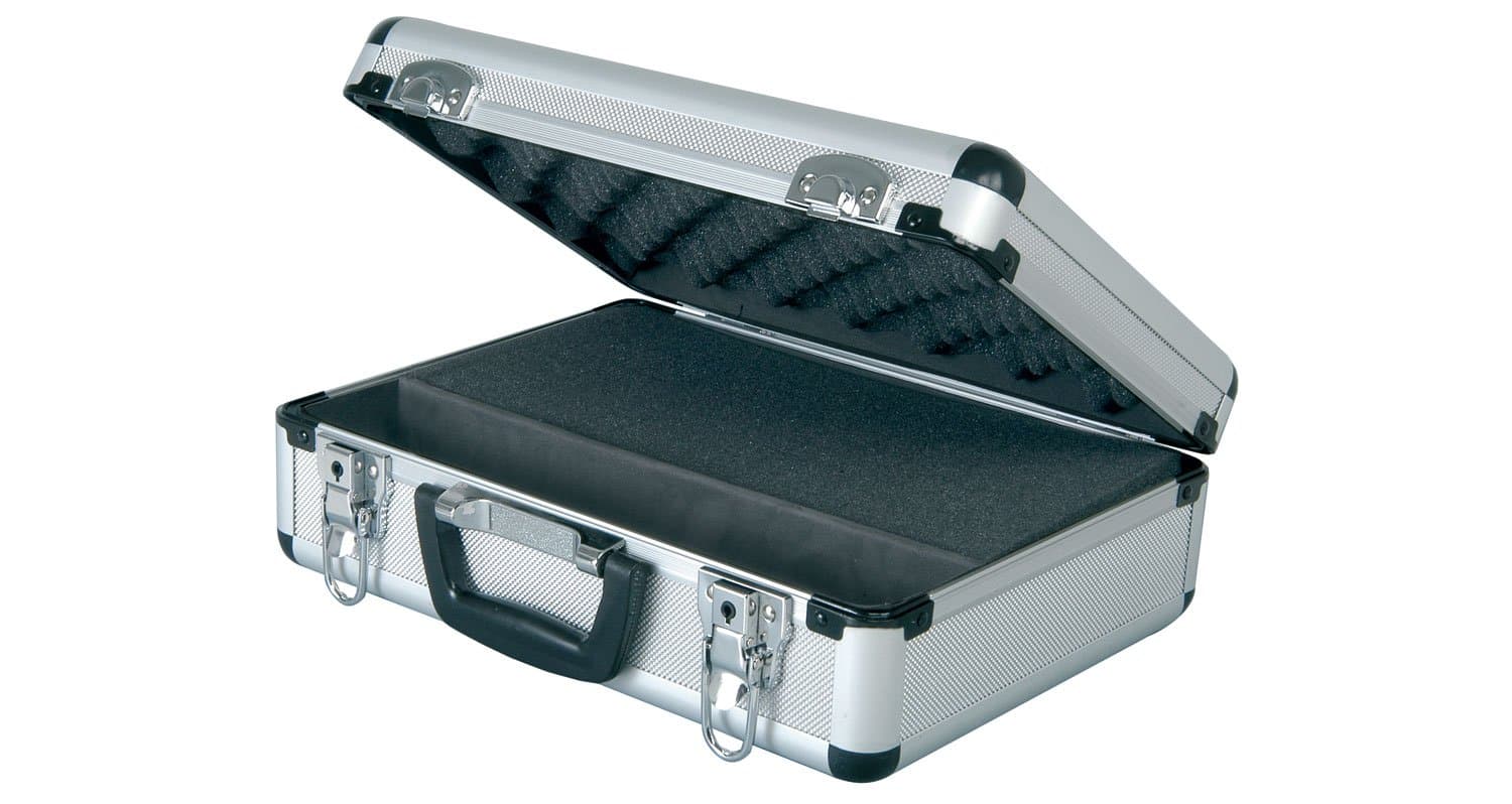Freelogix Universal Aluminium Flight Camera Microphone Case with Foam Inserts