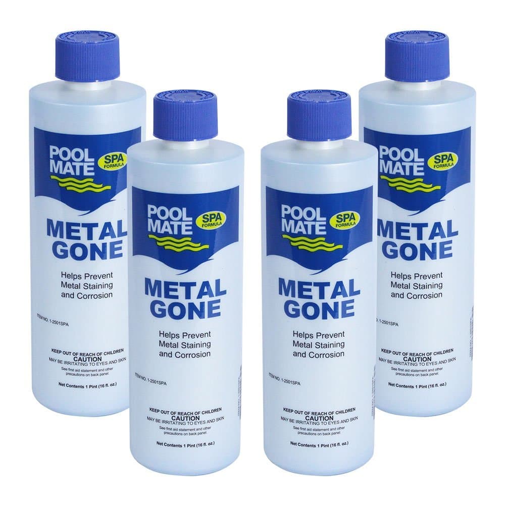 Pool Mate 1-2501SPA-02 Metal Gone for Spas and Hot Tubs (2 Pack), 1 pint