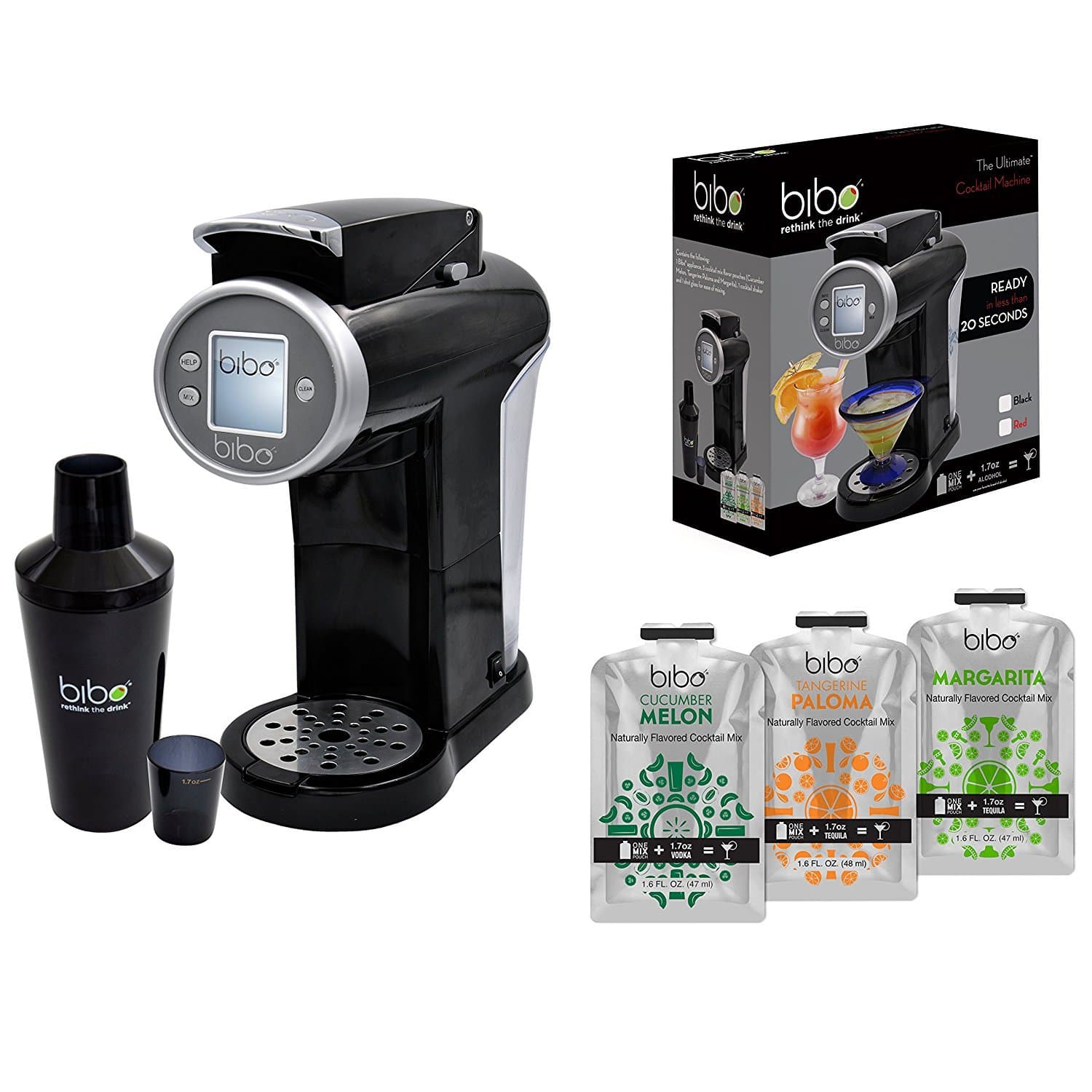 Bibo Barmaid Smart Cocktail Machine - Black