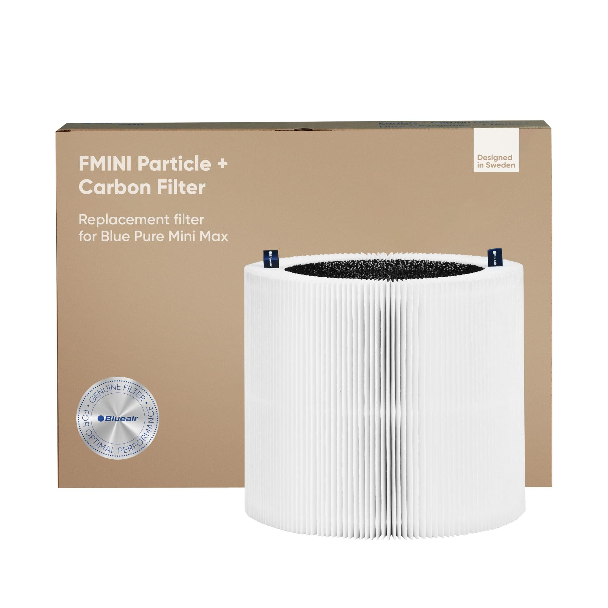 Blueair Blue Pure Mini Max Genuine Replacement Filter, Fits Blue Pure Mini Max Air Purifier