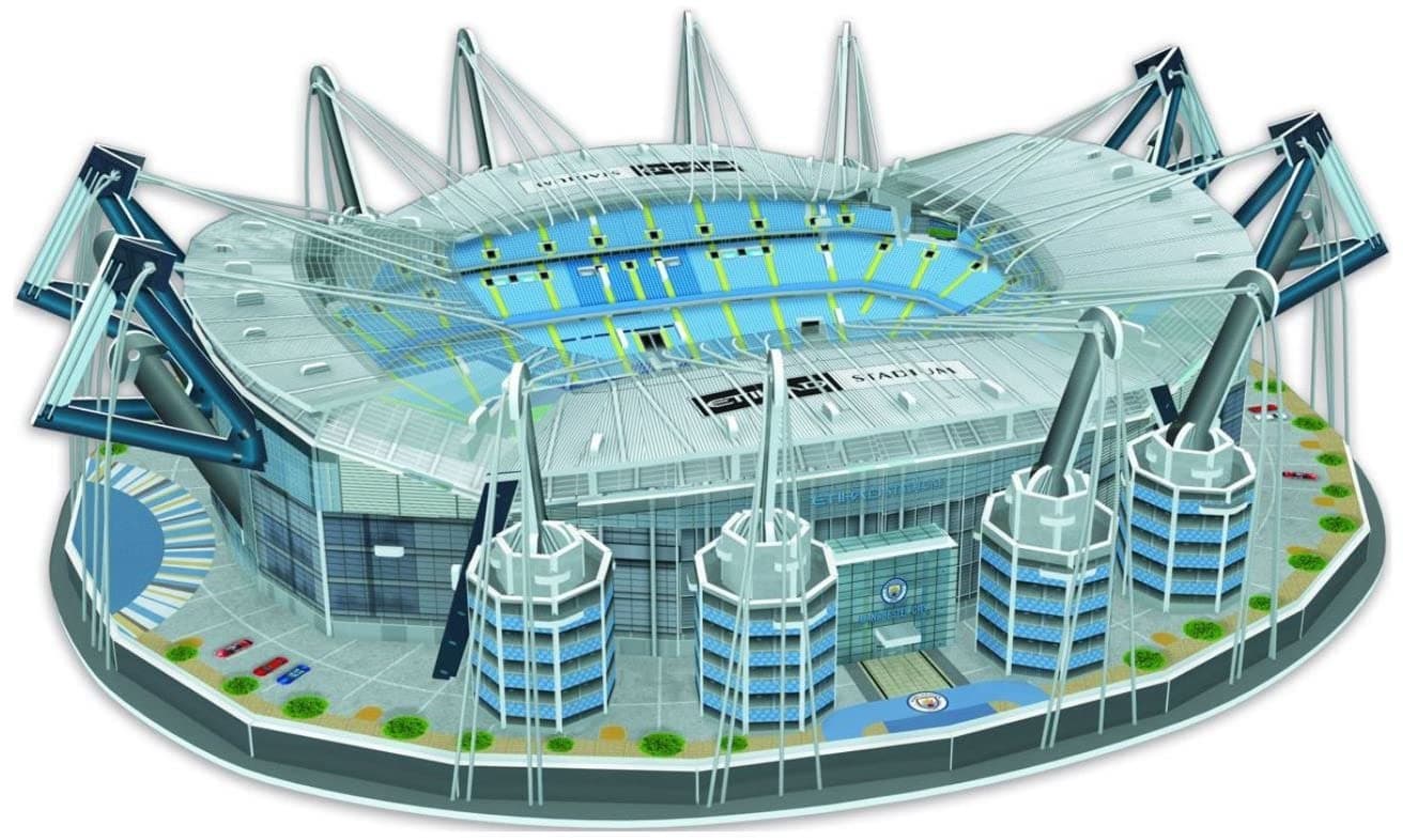 University Games Paul Lamond Manchester City 3D puzzle Etihad Stadium (139 Pieces)