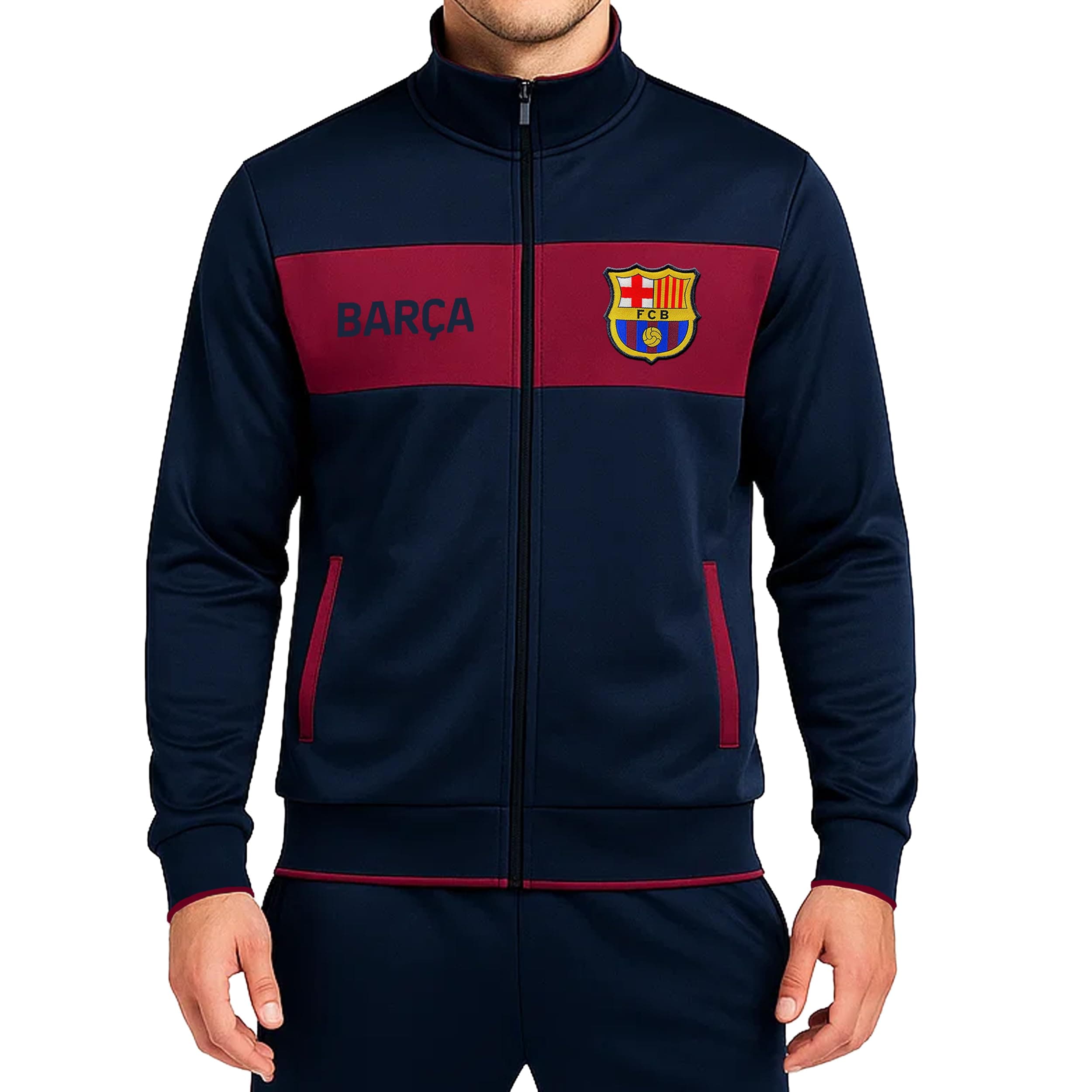 Pro League Soccer Track Jacket – Officially Licensed Unisex Zip-Up Outerwear