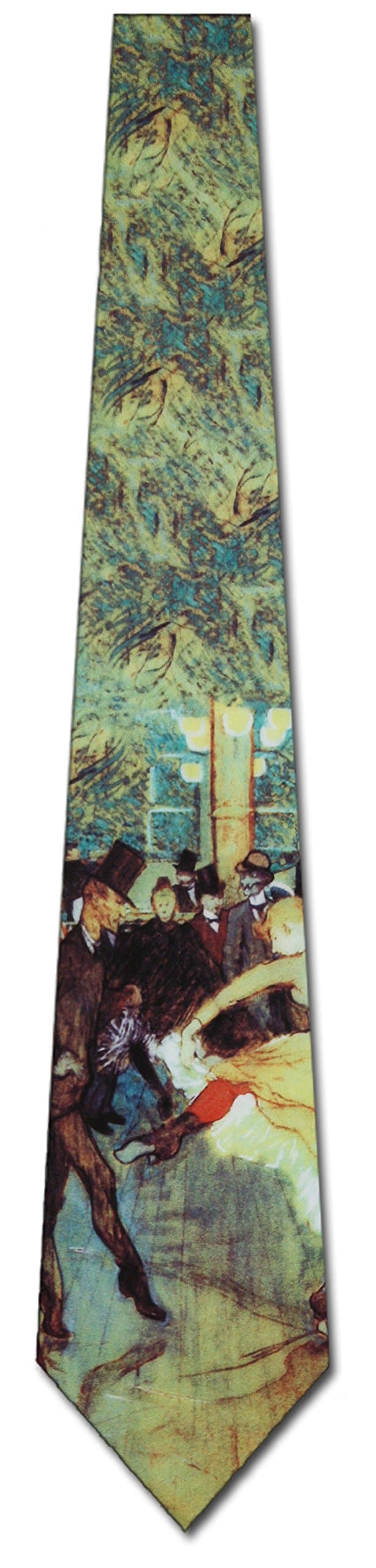 Dance at the Moulin Rouge Ties Toulouse-Lautrec NeckTie