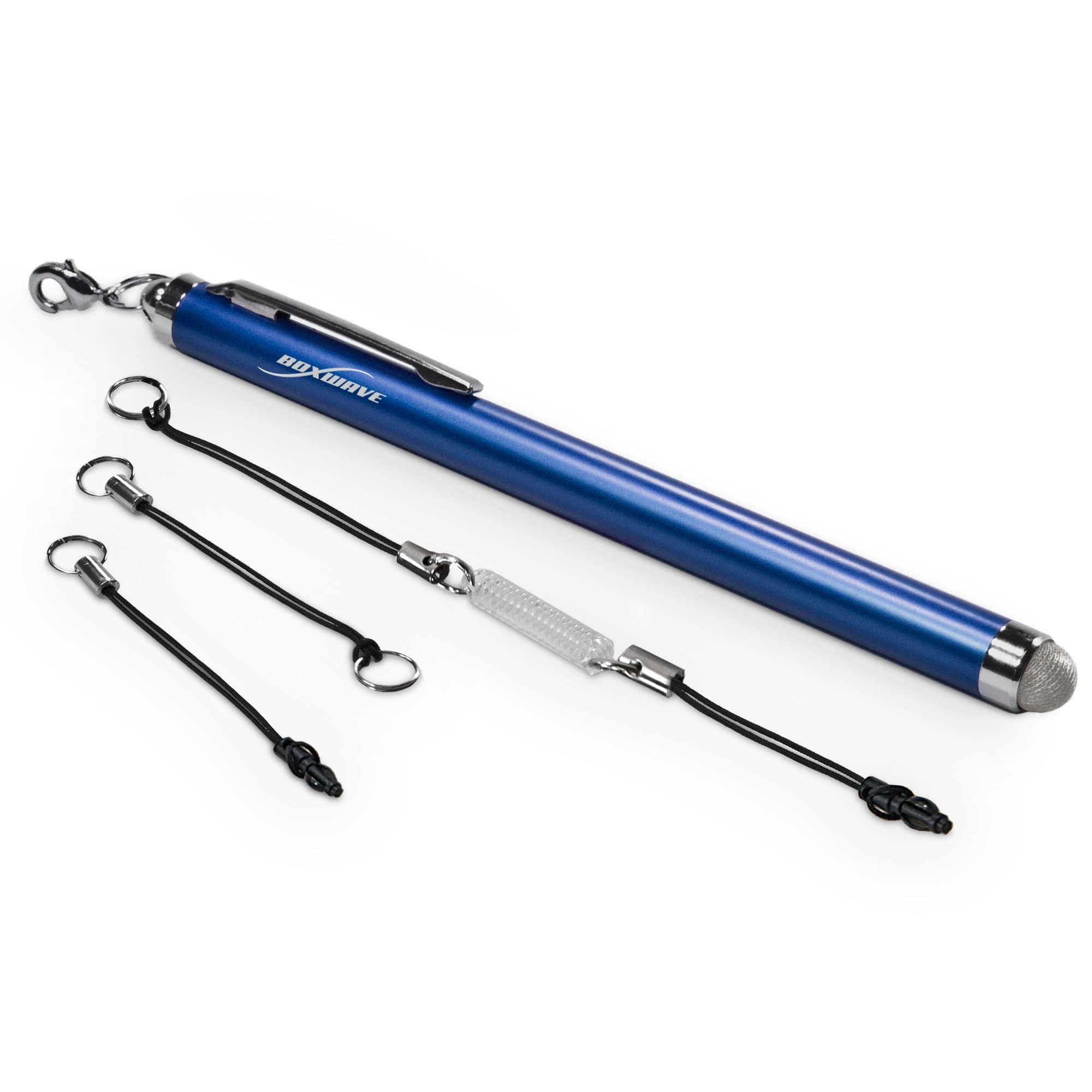 BoxWave EverTouch Capacitive Samsung Galaxy Beam Stylus - (Newest Technology) Touchscreen Stylus with Ultra Durable FiberMesh Woven Fabric Tip for Ultra Responsive, Smoother Glide, and Increased Accuracy (Lunar Blue)