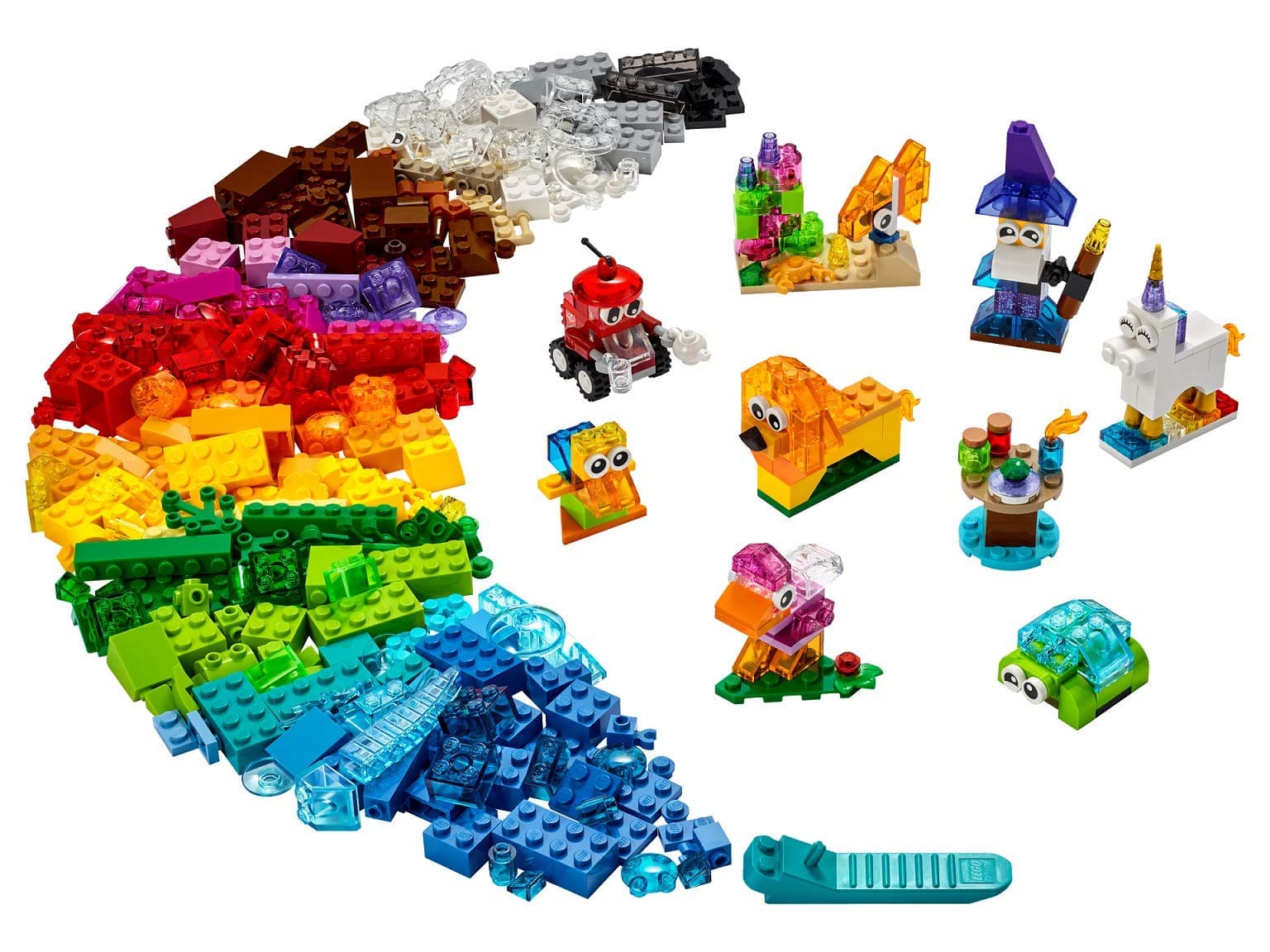 ***JAN LAUNCH*** 11013 LEGO Classic Creative Transparent Bricks ***2021*** (JANUARY)