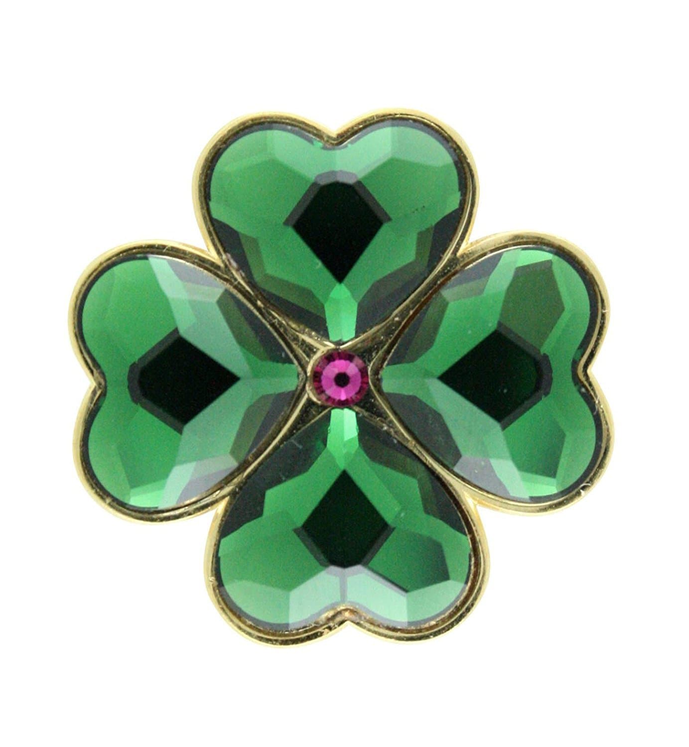 Bonjoc Lucky Charms Moss Swarovski Crystal Ball Marker