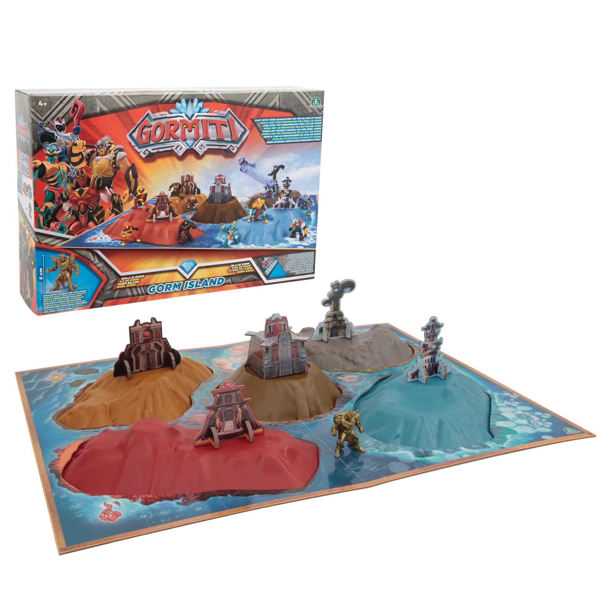 Giochi PreziosiPrecious Games Gorm Island Playset Gormiti with Character Included