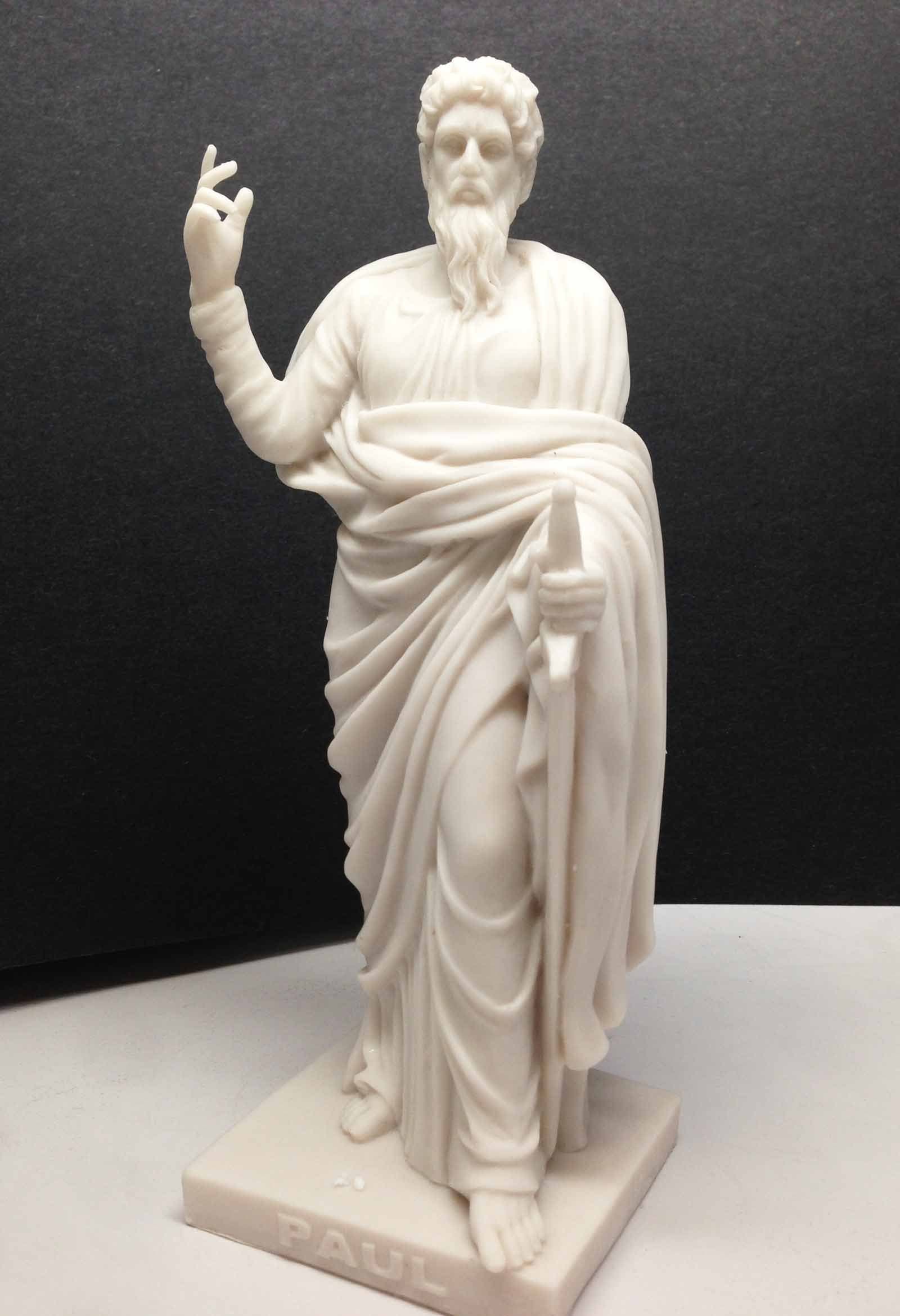 Divinity THORVALDSEN Apostle Paul Saul Tarsus Statue Jesus Christ Disciples 8" Collection