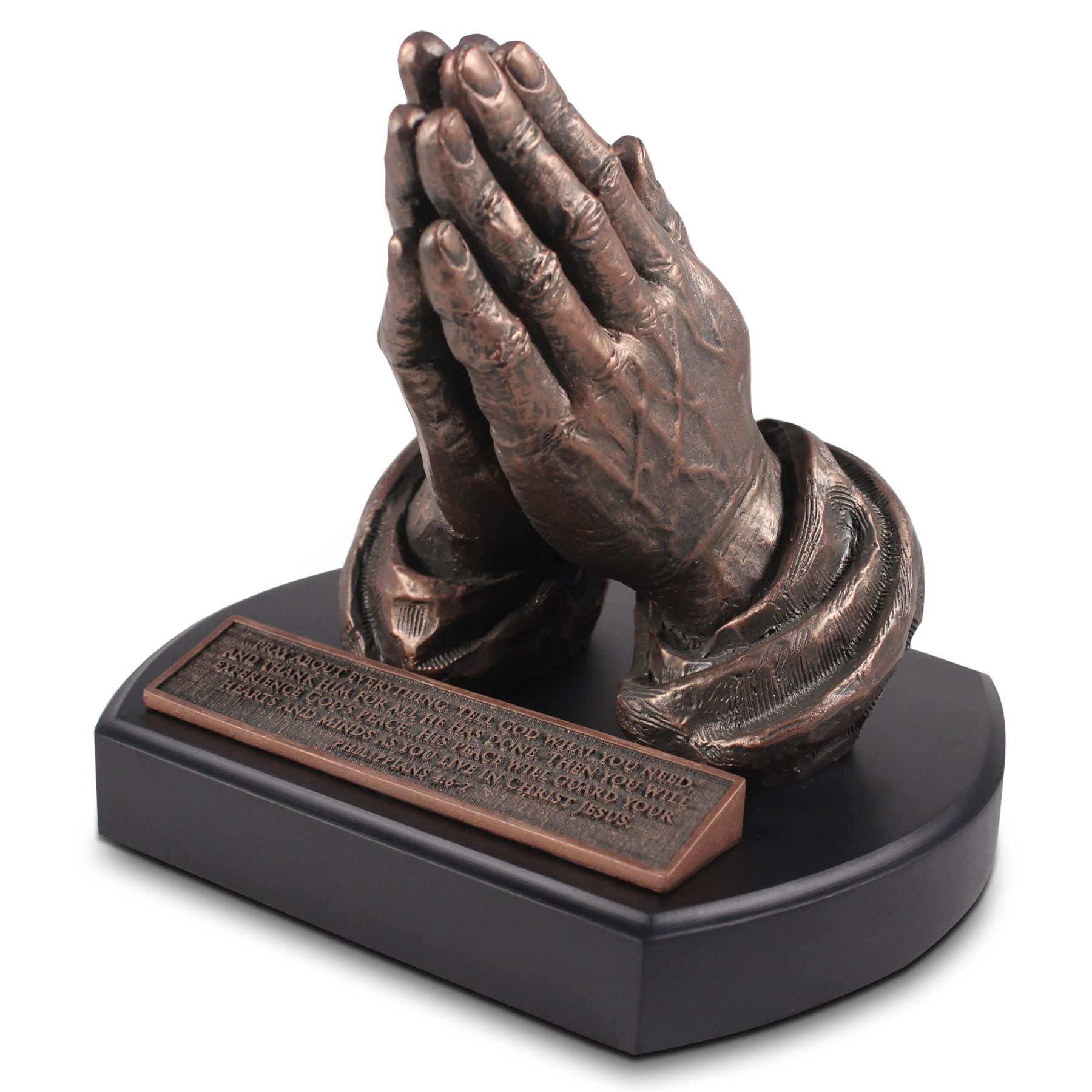Lighthouse Christian ProductsMoments of Faith Praying Hands Sculpture, 5 1/2"