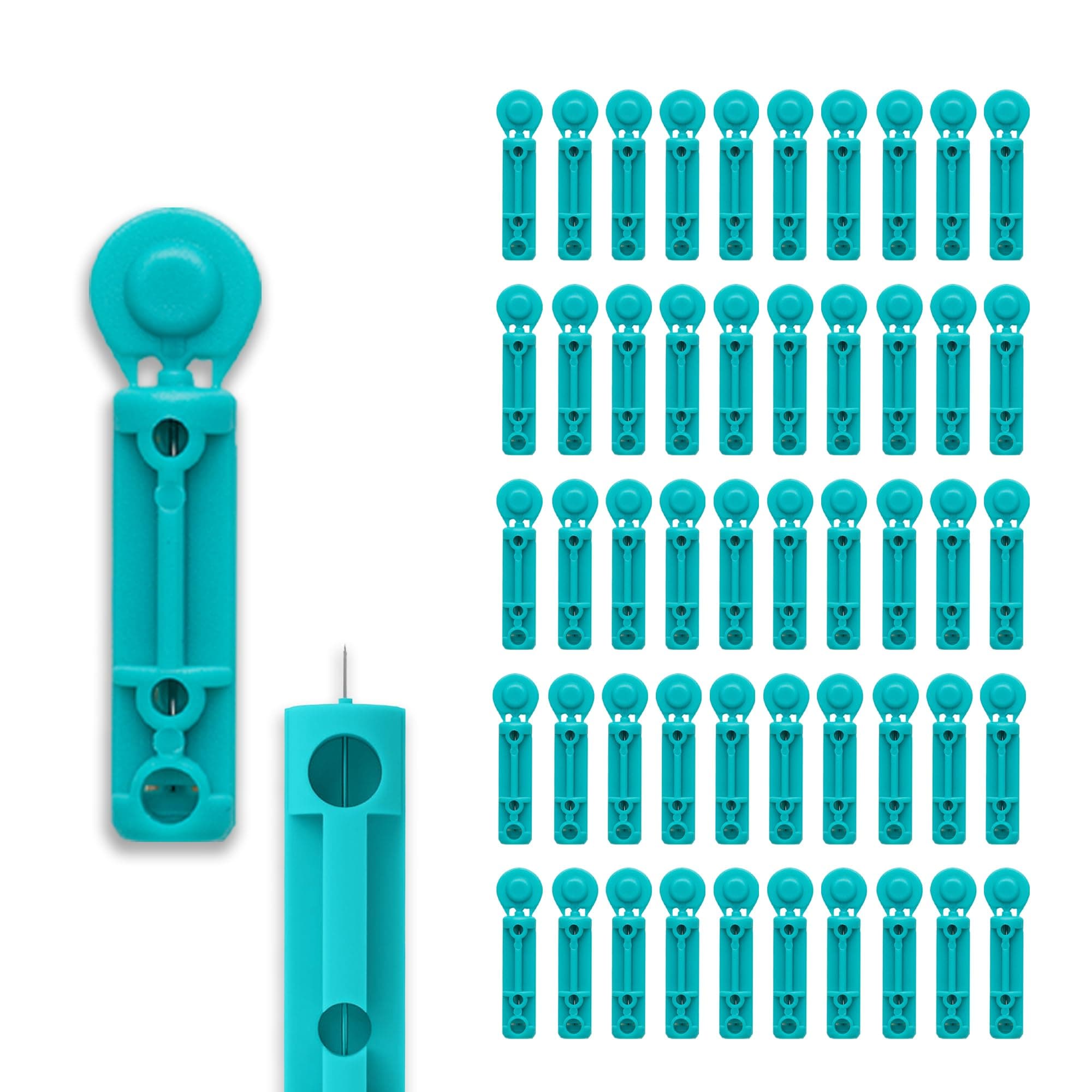 50 x 28G Manufacturer Confirmed Fully Compatible Lancets for PiC Indolor, Microlet, Freestyle, Abbott, One Touch, SD and many more