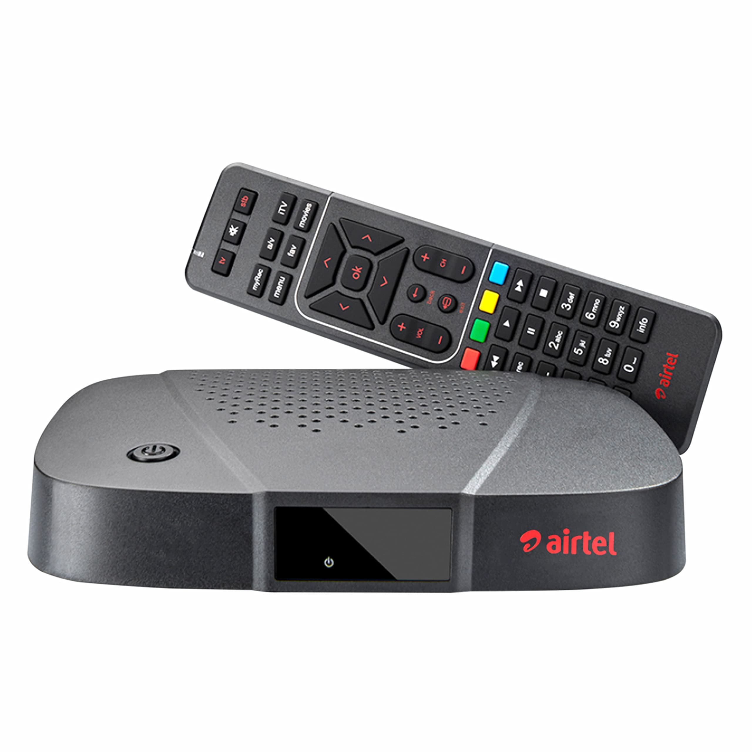 Airtel DTH Only HD Set Top Box | 1 Month Ultimate Kannada Pack | Free Installation | Recording Feature | No Dish Antenna