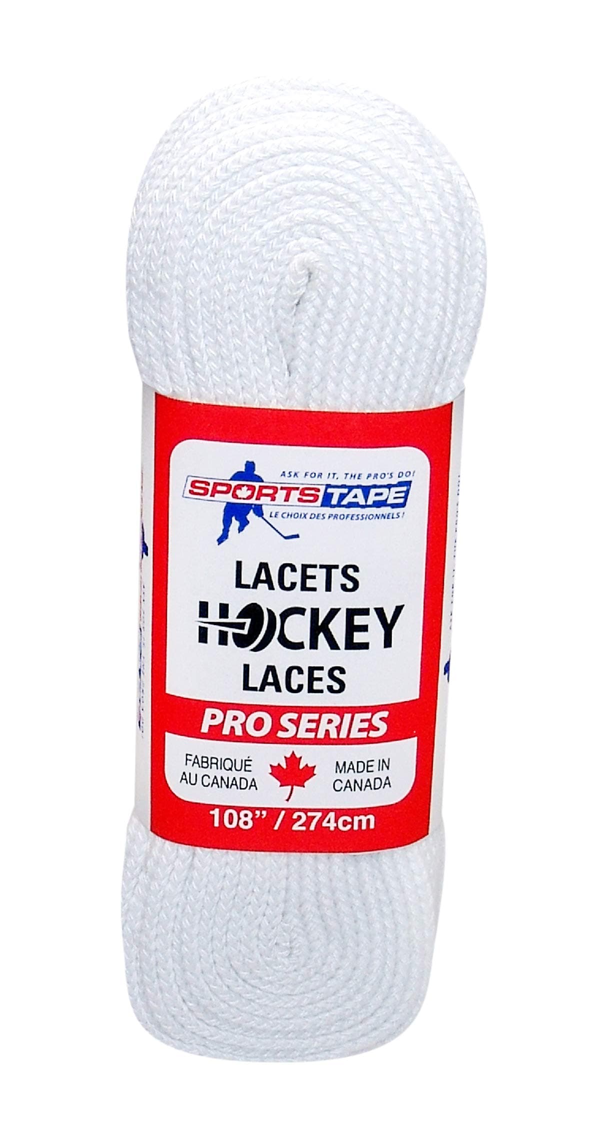 Sportstape 72" White Figure Skating Laces Ice Skates Competitions