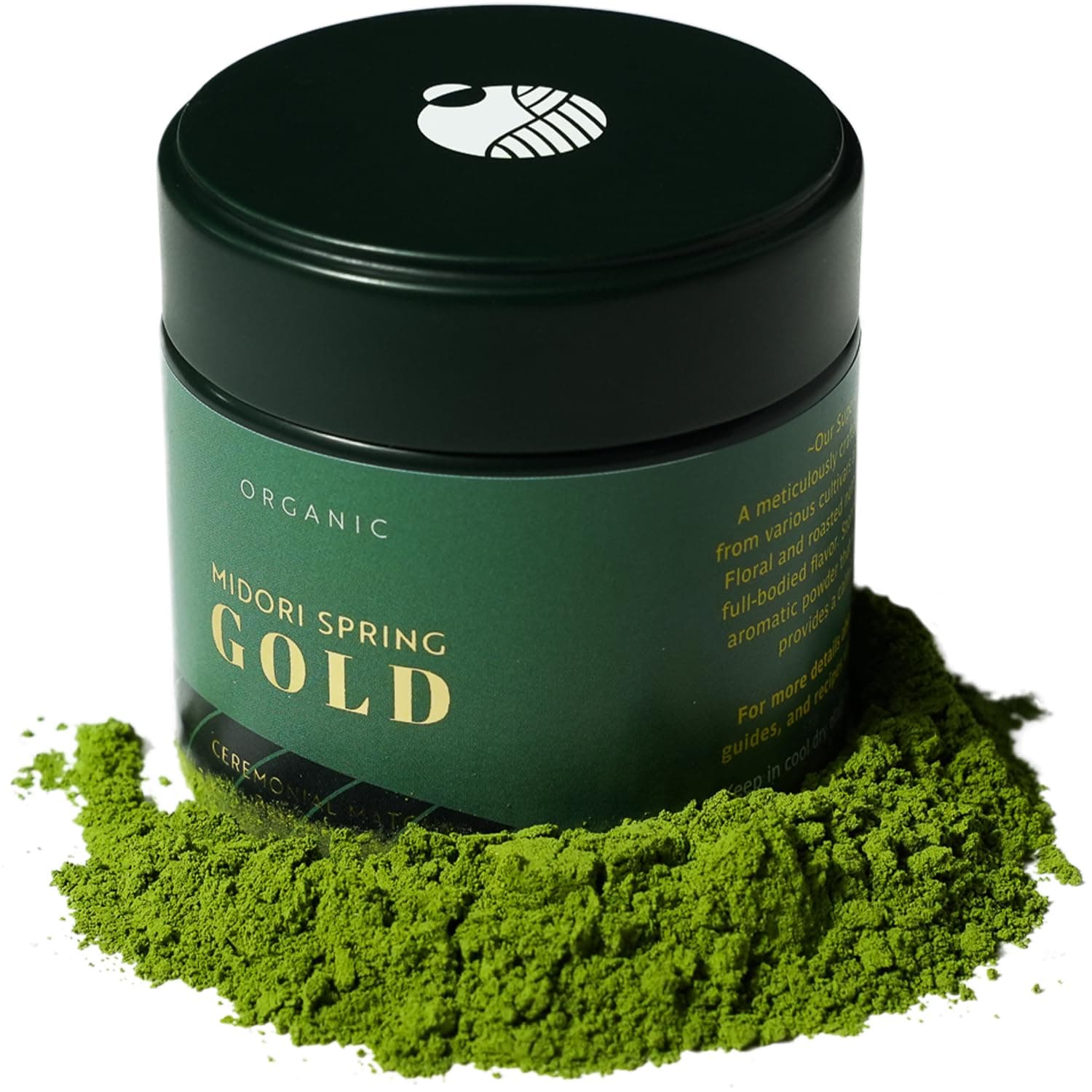Midori Spring Organic Ceremonial Grade Matcha - Gold 1st Harvest Blend, Japan...