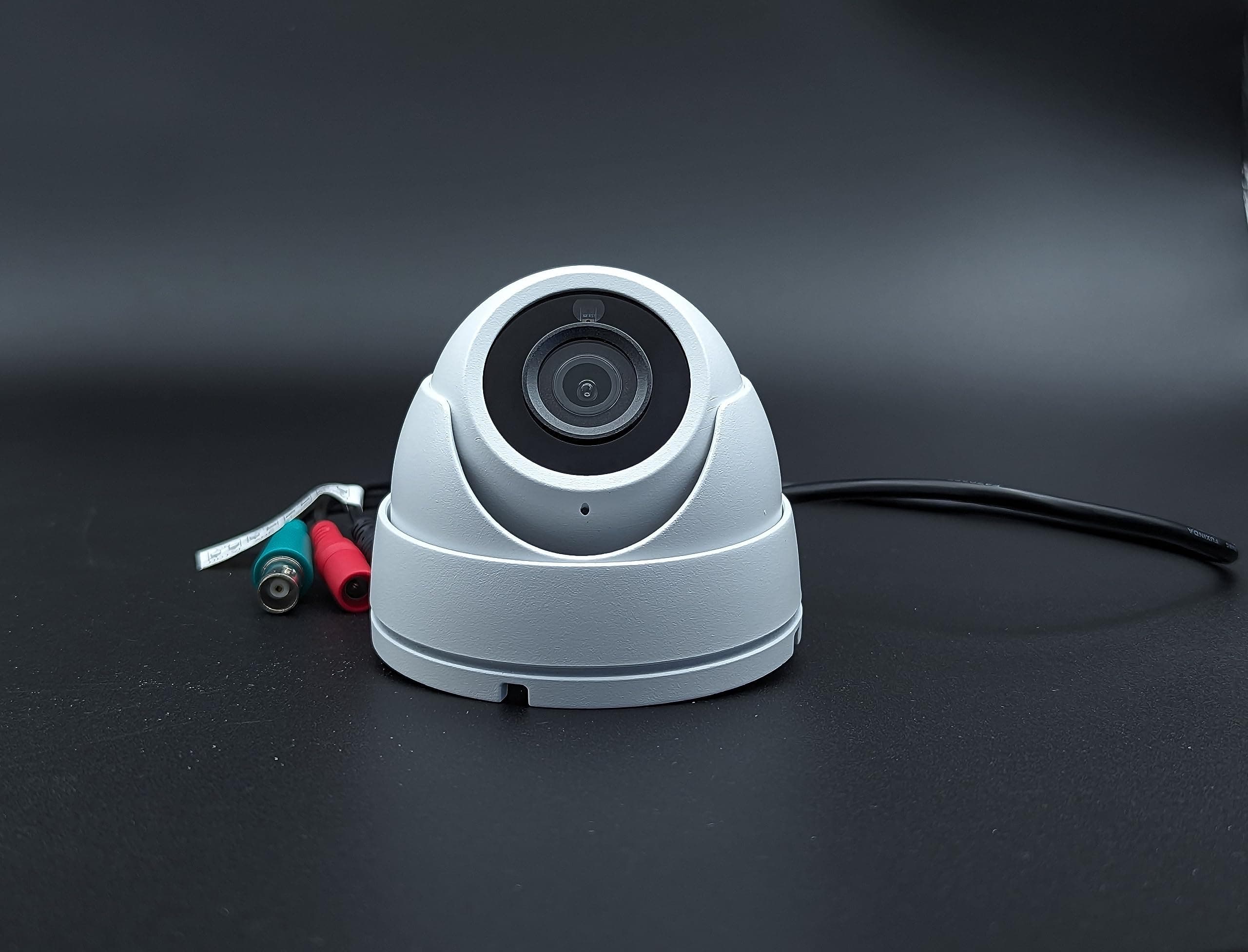 LEXAcctv 4in1 HD 2MP 1080P 2.8mm Wide Angle Lens TVI AHD CVI Analog (CVBS) CCTV Dome Camera Night Vision OSD Controller Waterproof Weatherproof Hard Metal Vandal Proof White…