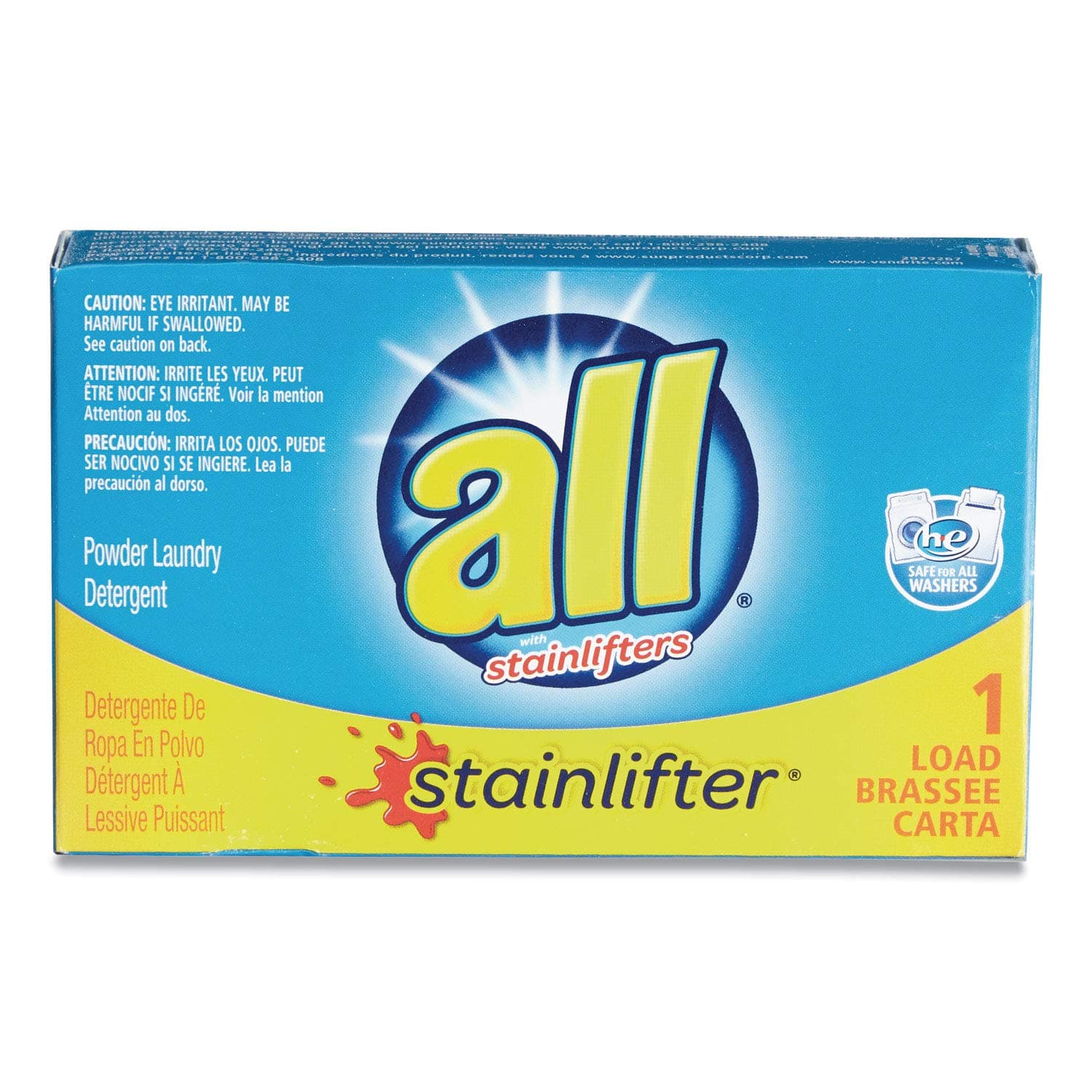 All 2979267 All Ultra Coin-Vending Powder Laundry Detergent 1 load 100/Carton (VEN2979267)