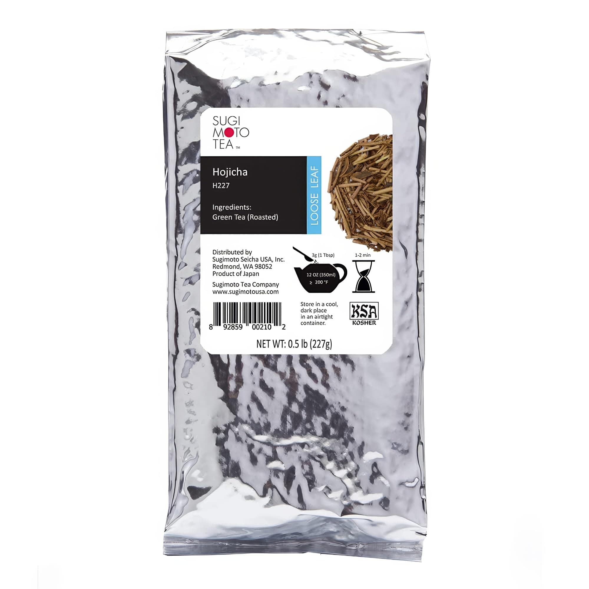 SA Japanese Green Tea, Hoji Cha, Loose Leaf, 0.2kg bags