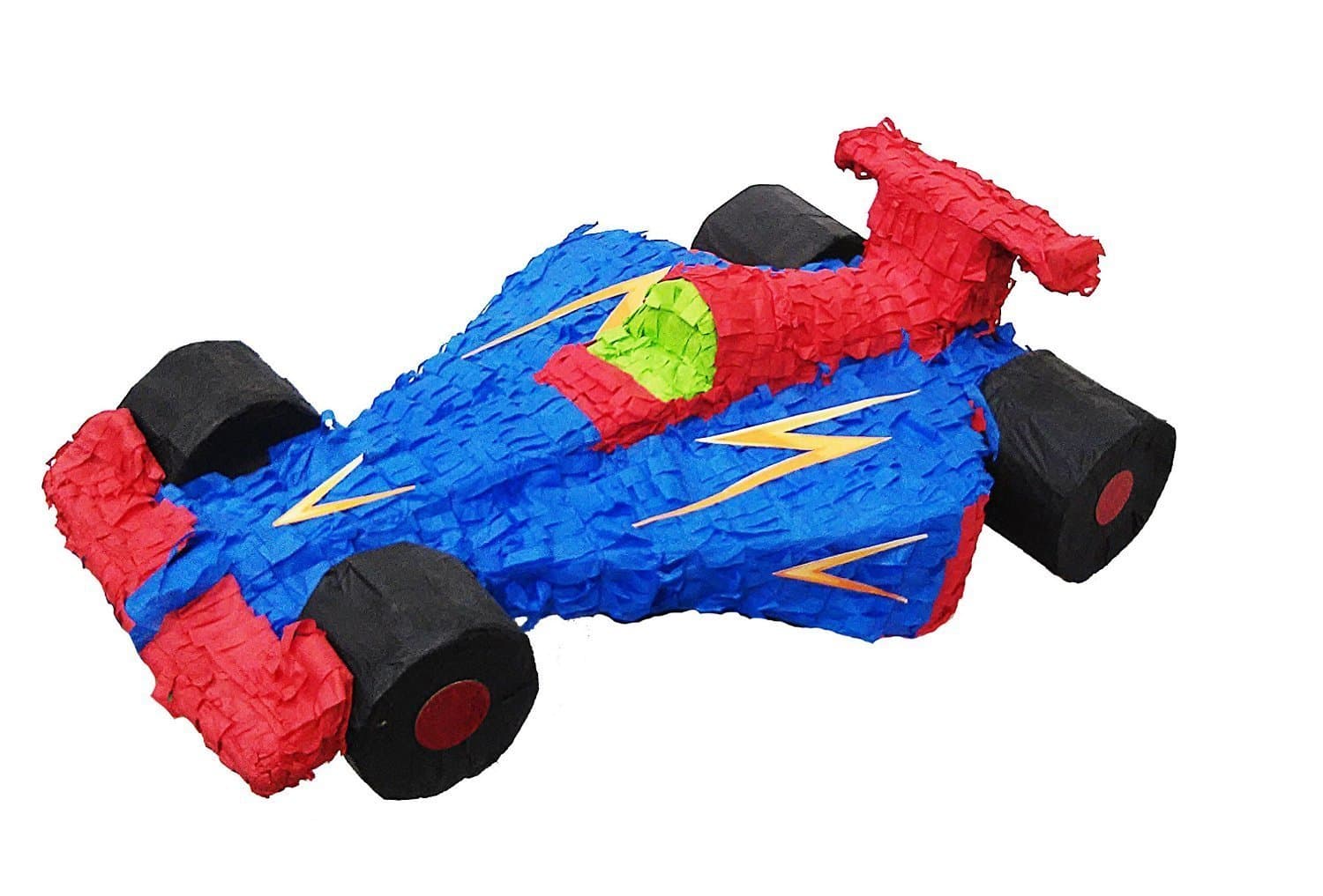 Aztec Imports, Race Car Pinata, Blue and Red