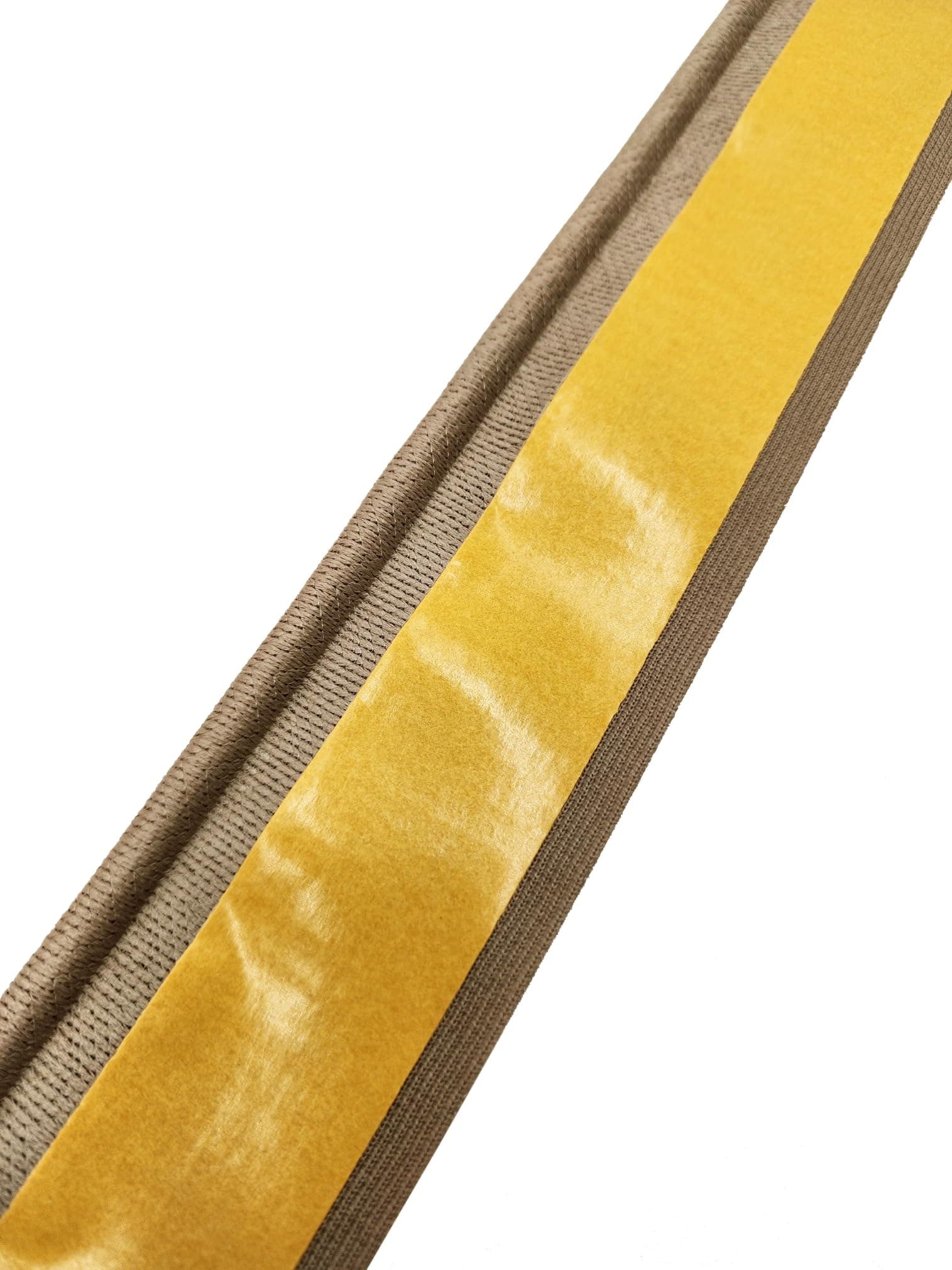 Do-it-Yourself Carpet and Area Rug Binding (22 Colors Available) - Quantity 1 = 5 Foot Section, Beige