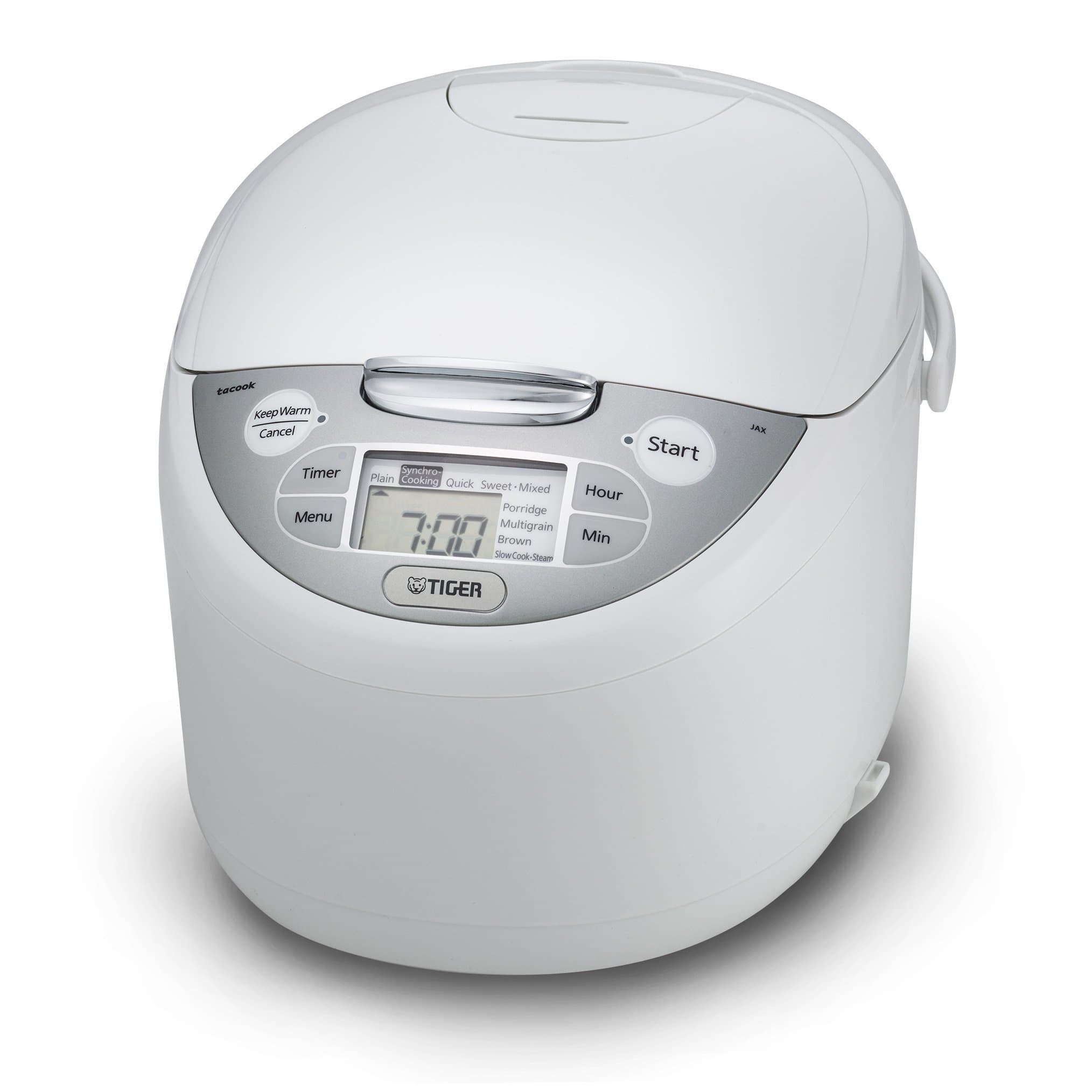 Tiger JAX-R18U-WY 10-Cup (Uncooked) Micom Rice Cooker & Warmer, Steamer, and Slow Cooker