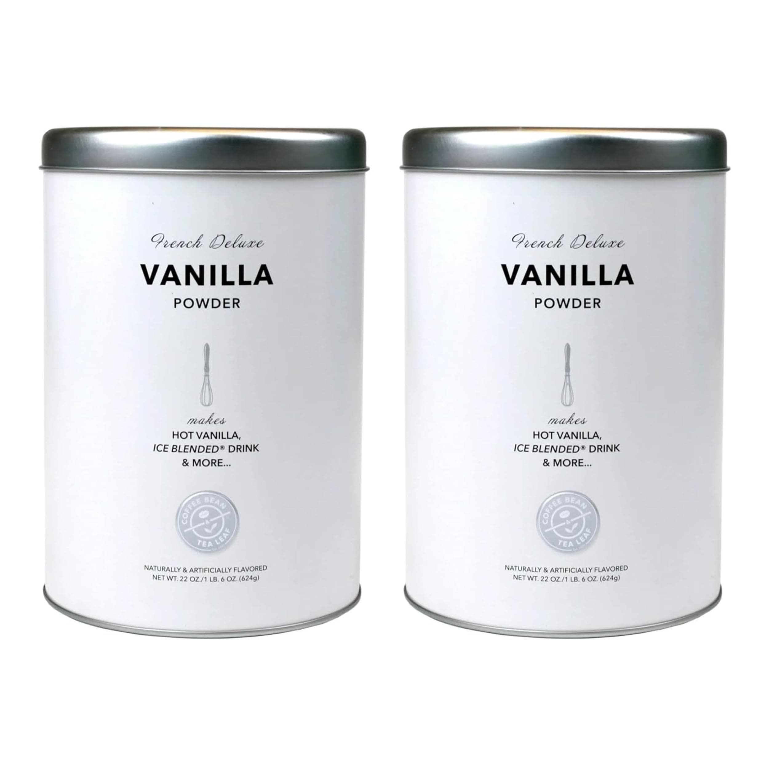 The Coffee Bean & Tea Leaf, French Vanilla Creamer for Coffee, Lattes, Smoothies, Drinks, Baking, 2 Pack