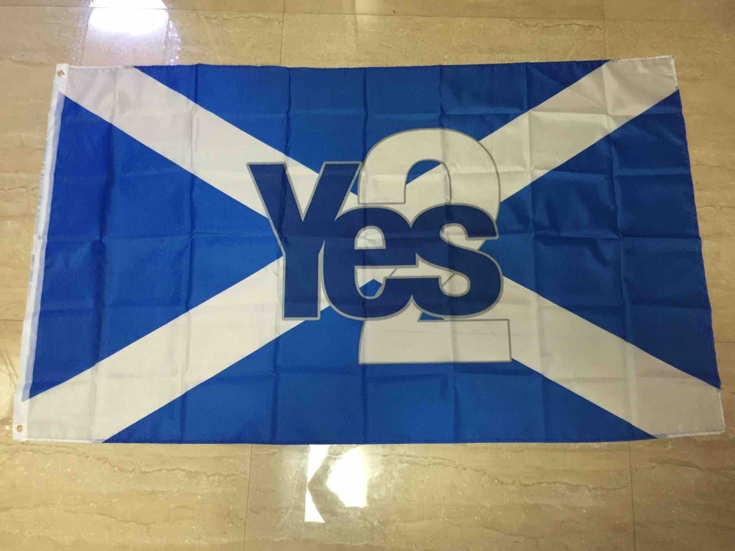 Yes2flagScotland Yes 2 Flag Saltire Scottish