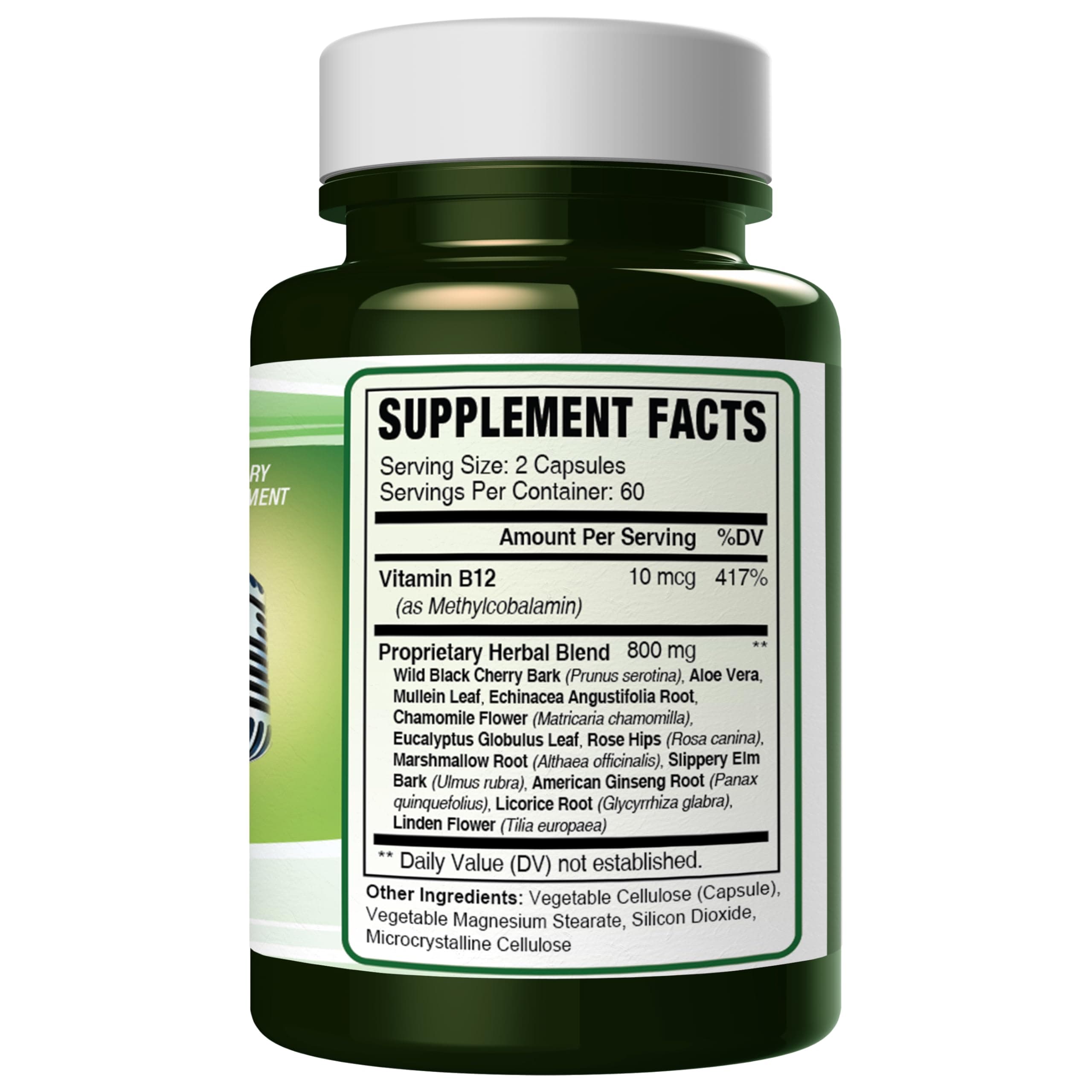 Voice Vitamin for Hoarseness, Laryngitis, and Expectorant with Slippery Elm