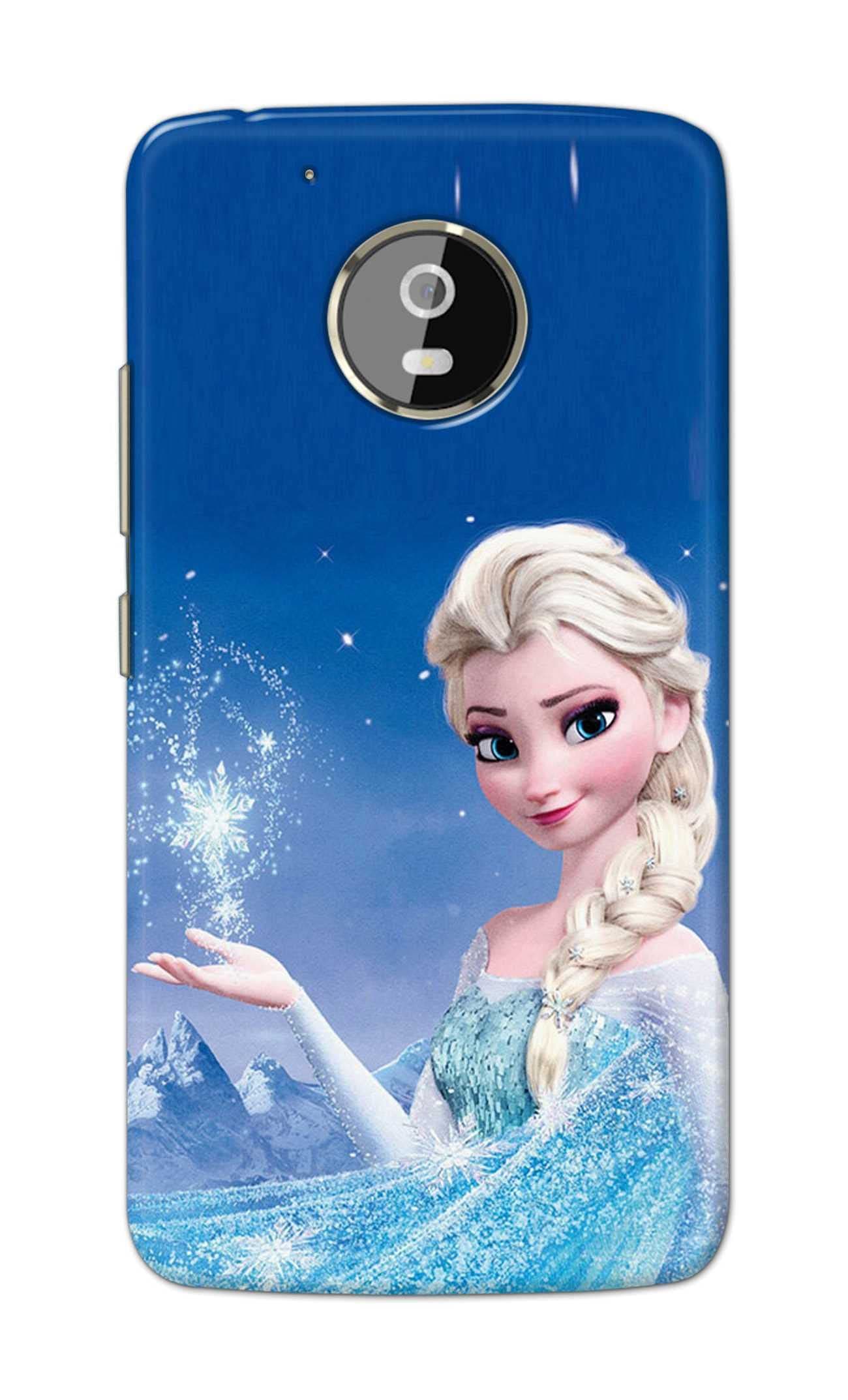 PRINTFIDAA Cute Cartoon Girl Like Queen Printed Designer Hard Back Case Cover for Motorola Moto G5 Plus (5.2"), XT1684, XT1685, XT1687 -(YG) MVN1006