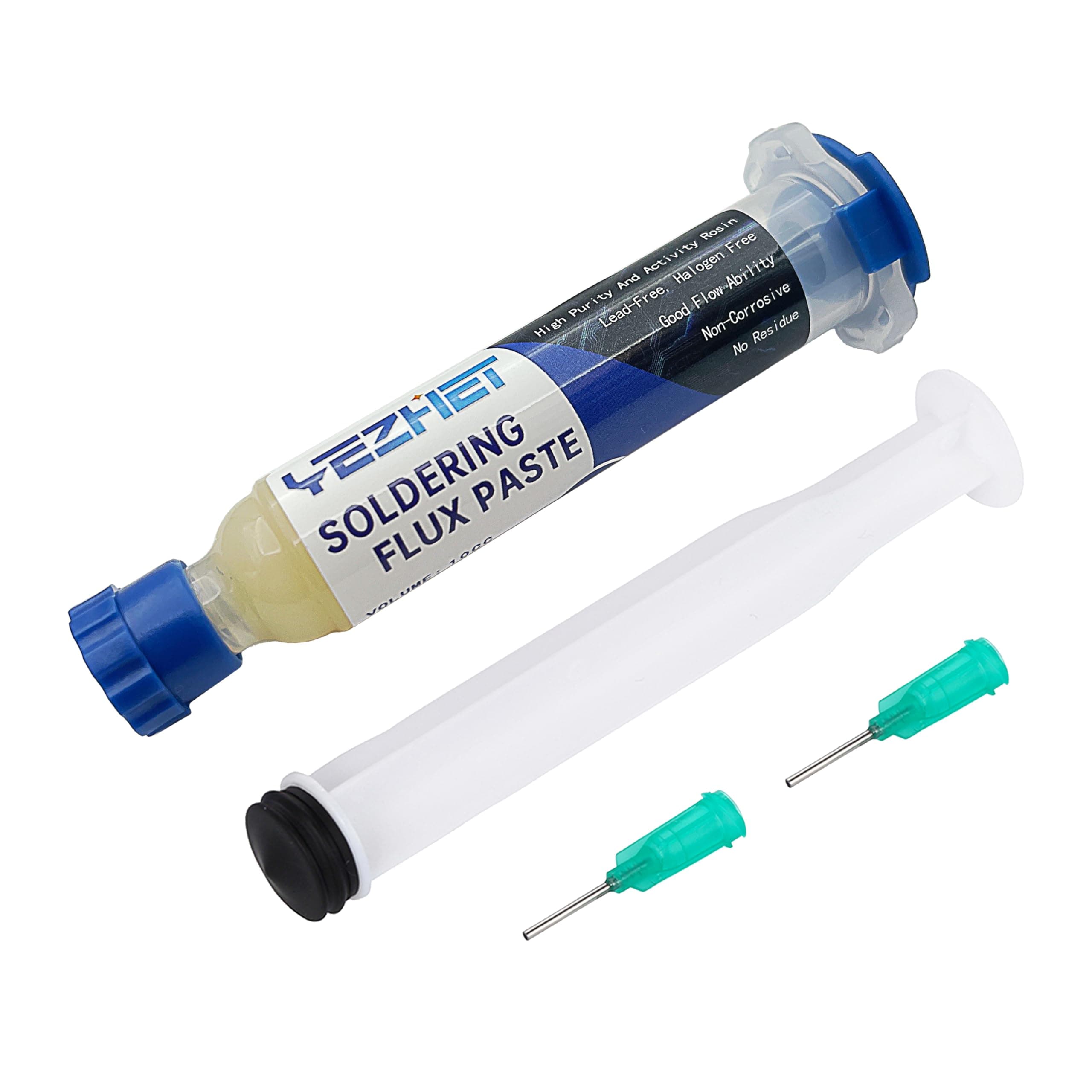 No Clean Soldering Flux Paste(10CC/Bottle), Rosin Flux For Electronics Soldering, Lead-Free Rosin Soldering Flux For Circuit Boards and Copper Electrical Wire