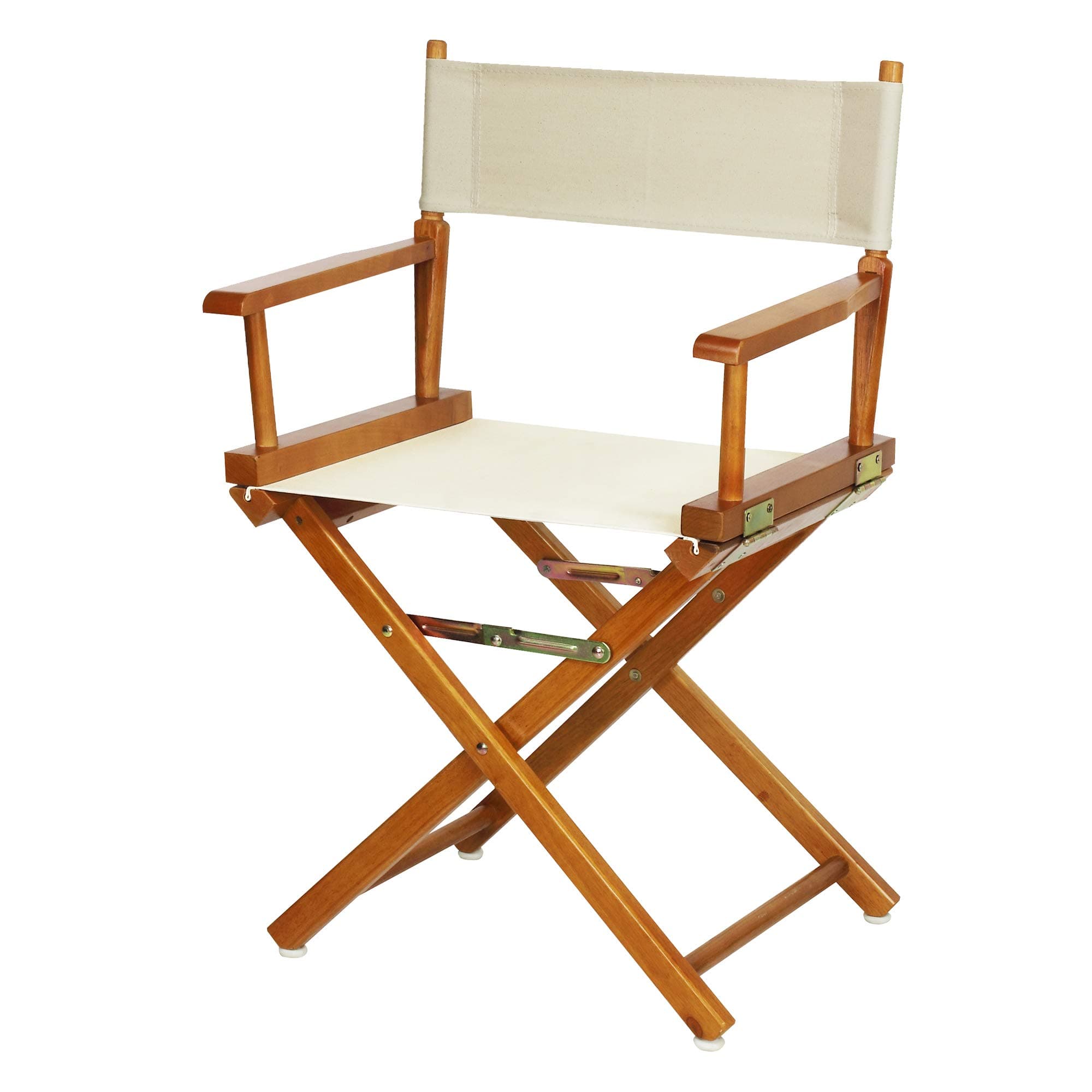 Casual Home 18" Director's Chair Honey Oak Frame with Wheat Canvas
