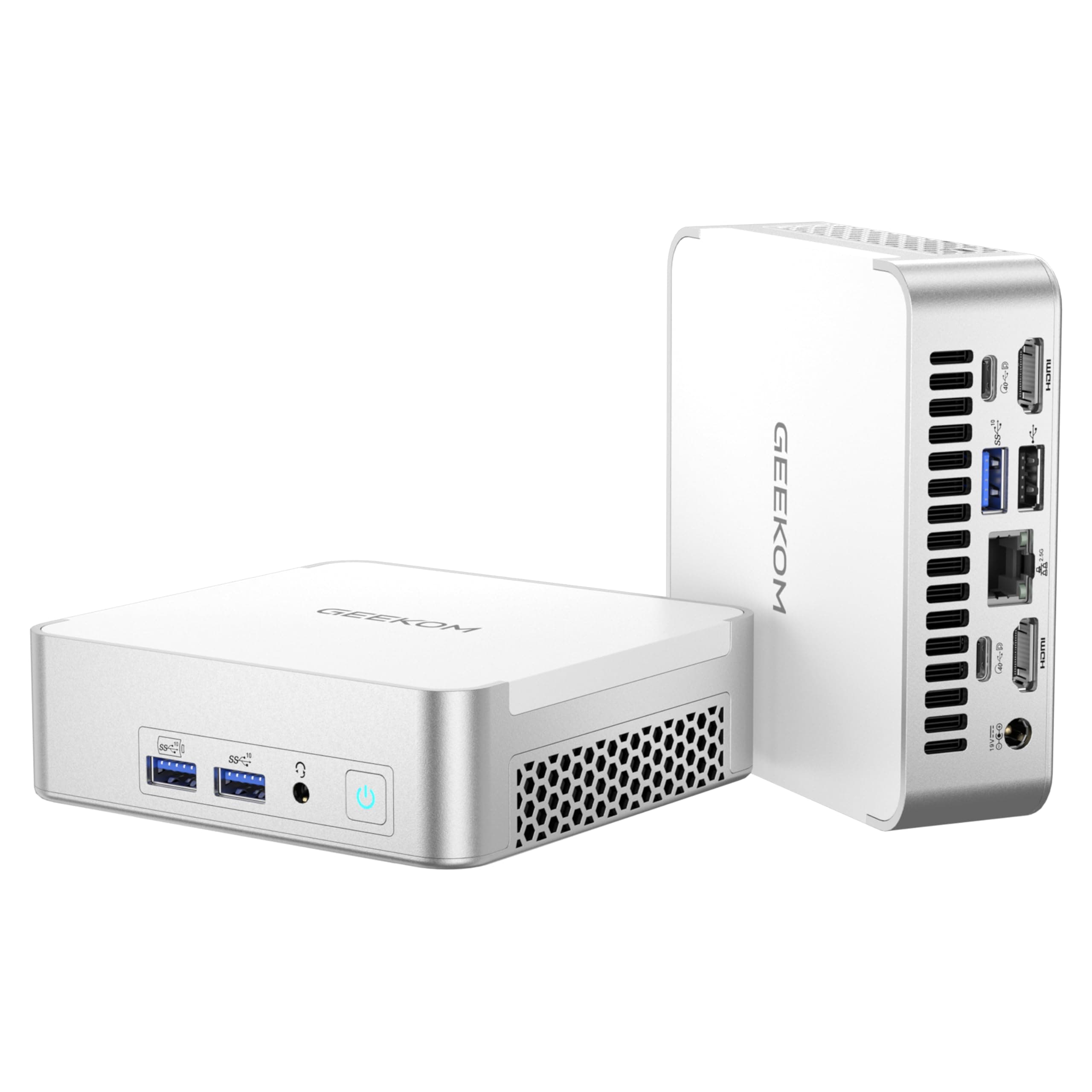 GEEKOM XT12 Pro Mini PC 12th Generation Intel Core i9-12900H 14 Core/20 Thread/24MB Cache 5.0GHz Max Frequency 32GB DDR4 3200MHz+1TB M.2 PCIe 4.0 SSD Windows 11 Pro/WIFI 6E/BT5.2 HDMI2.0/USB4.0 etc