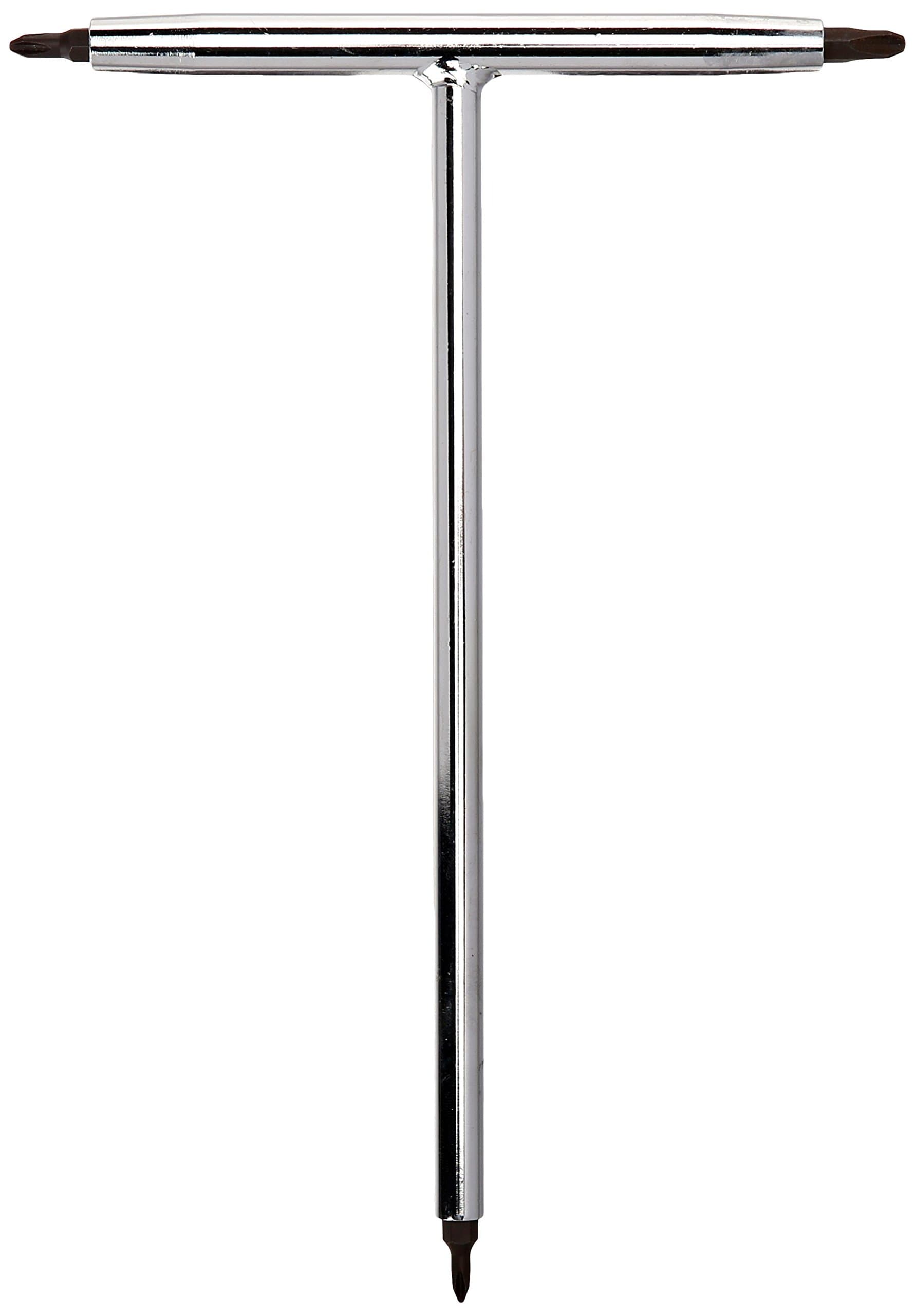 Motion Pro T-Handle Bit Driver with No. 1, 2 & 3 JIS Cross-Head Bits 08-0557