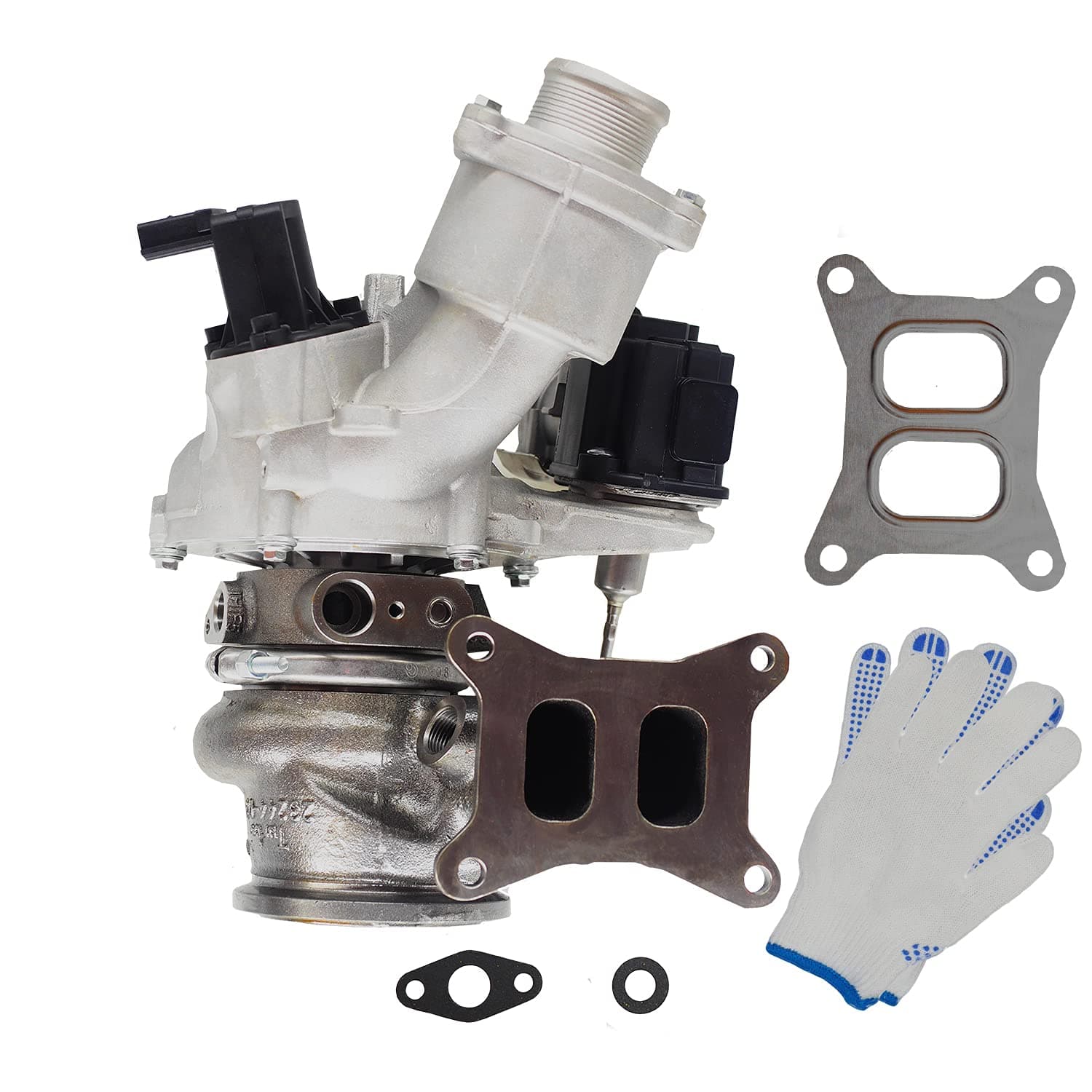 IS38 Turbo Charger 06K145722G 06K145701S Compatible With 2015-2018 Audi S3 for 2015-2018 Volkswagen Golf for 2019 Volkswagen Arteon Replaces 06K145874N 06K145722T 06K145722H Turbocharger