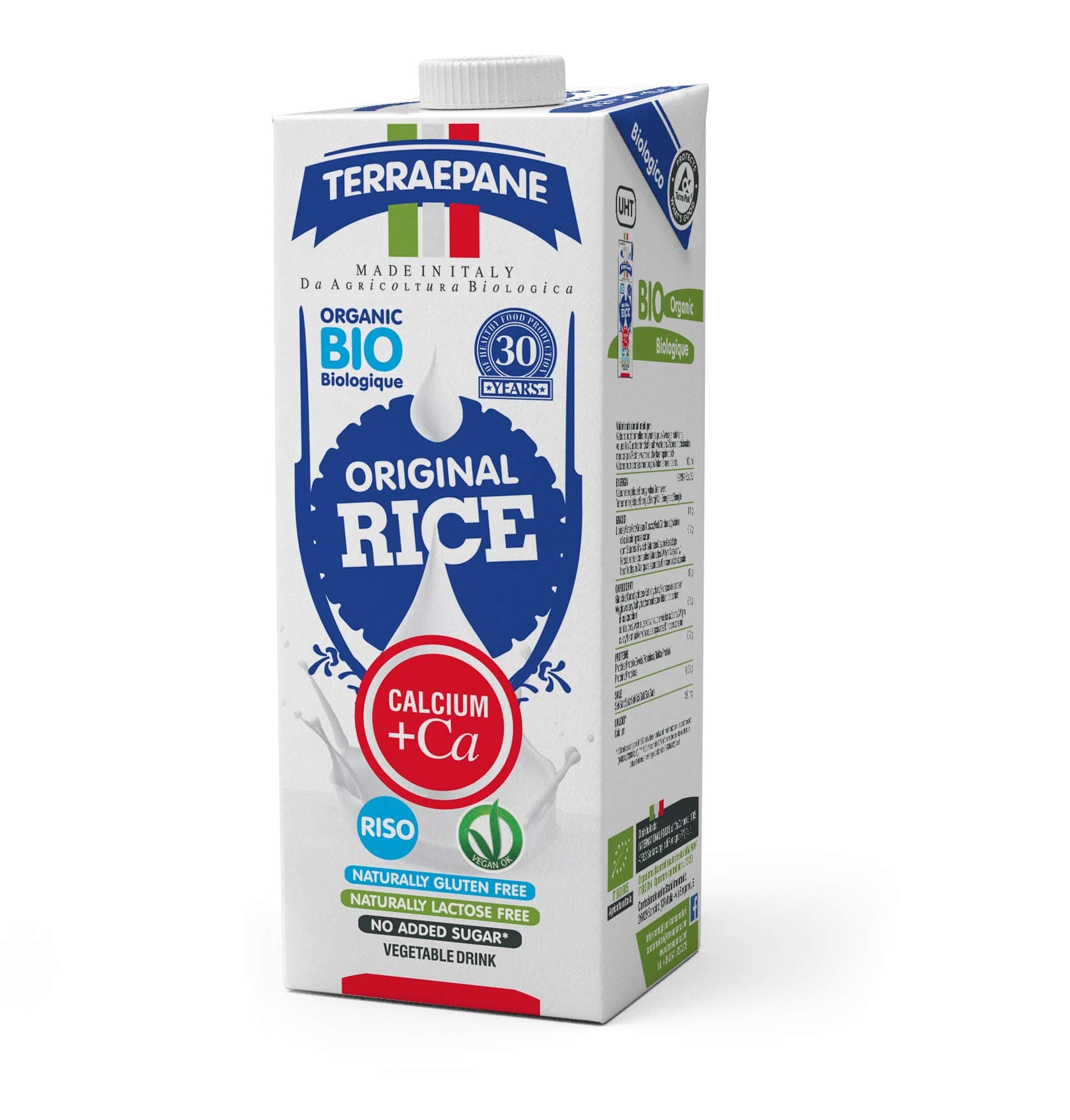 Terraepane Original Drinks 1L Rice with Calcium - Pack of 6