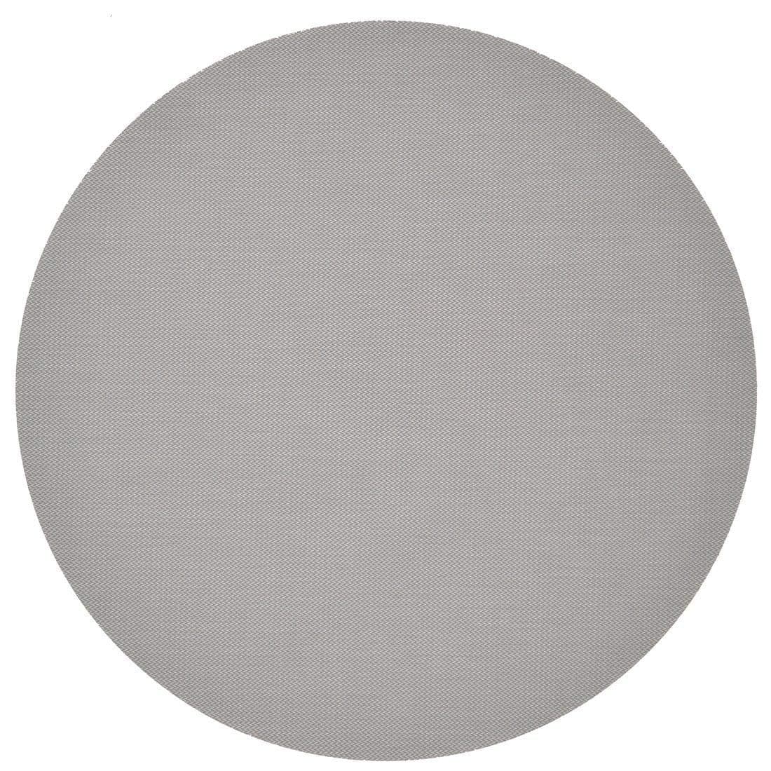 Sweet Pea Linens Chrome Wipe Clean Charger-Center Round Placemat