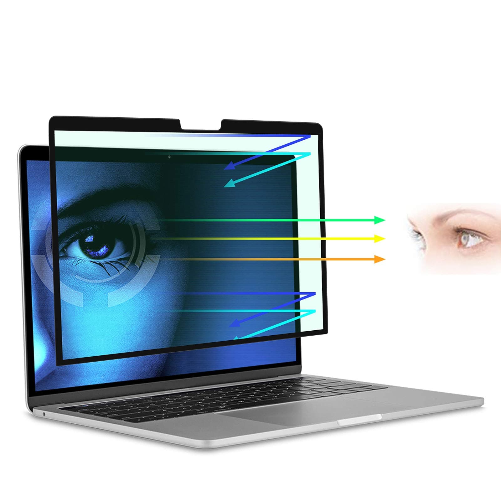 for MacBook Pro Screen Protector 13 inch Anti-Glare Anti-Blue Light Screen Protector Filter, Eye Protection Blue Light Blocking Filter for MacBook Pro 13 inch (2012-2015) Model A1278, A1425, A1502