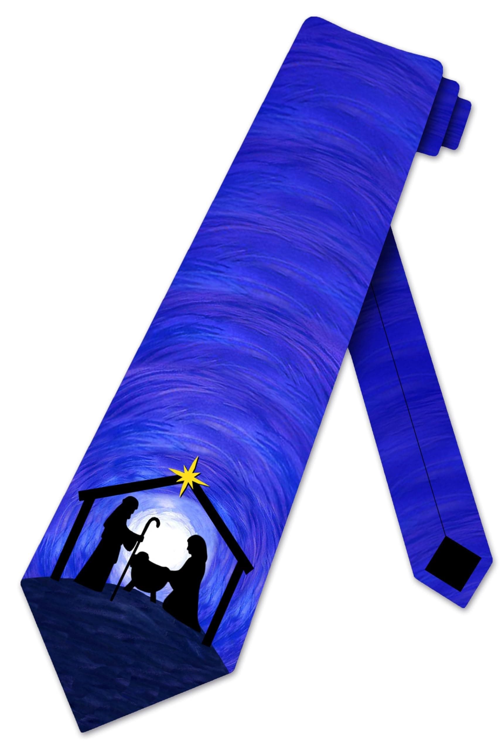 Nativity Ties Mens Religious Christmas Manger Neck Ties