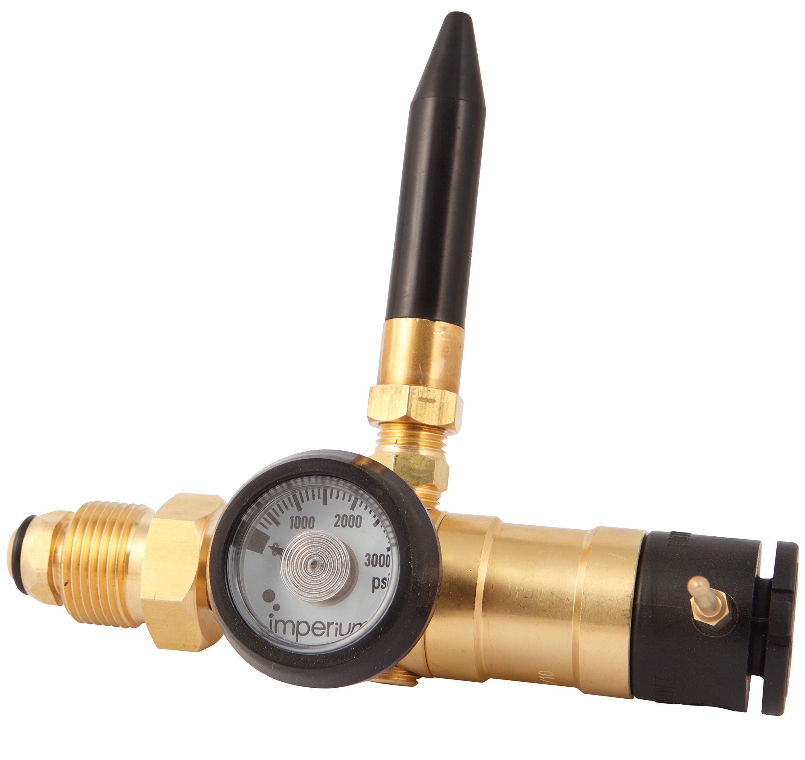 Helium Tank Latex Balloon Filler Valve with Gauge, String Cutter and Tying Disc Post