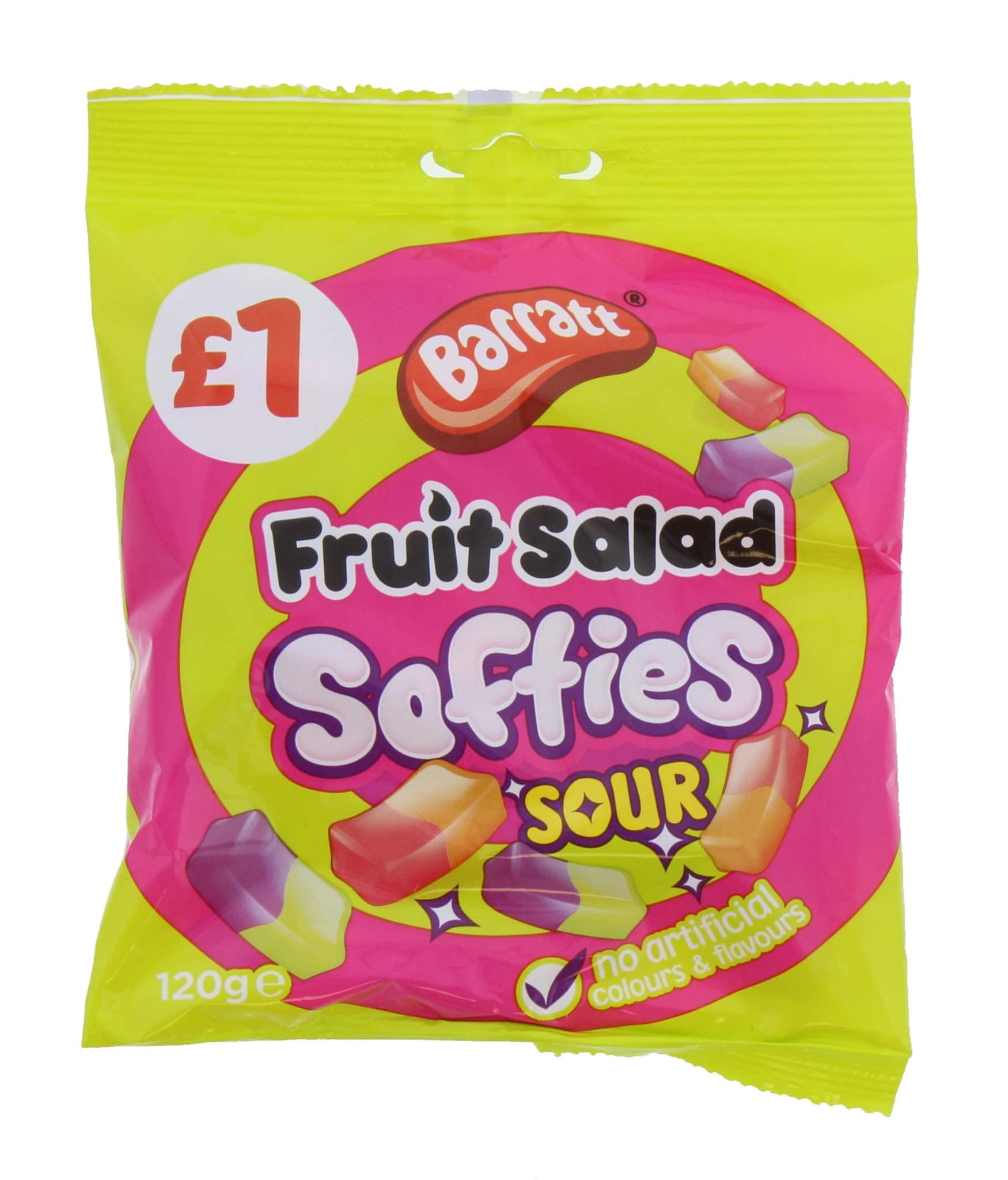 Barratt Fruit Salad Sour Softies (120g x 12)