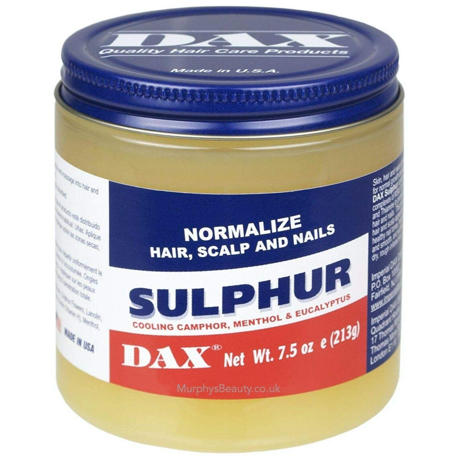 Dax Sulphur, 7.5 Ounce