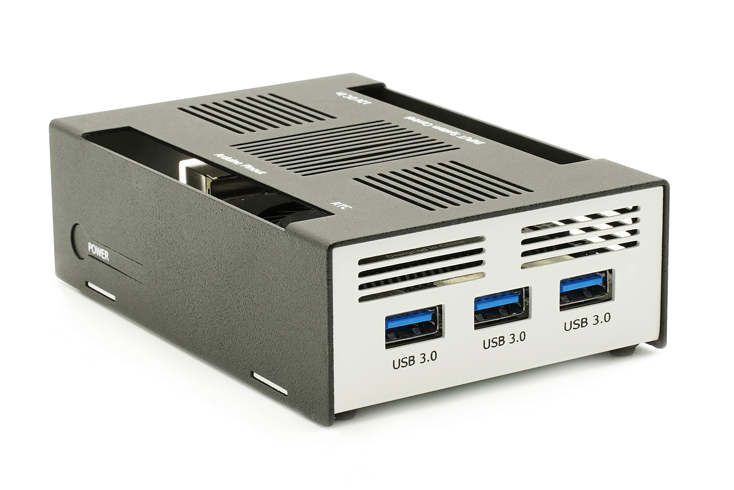 KKSB Cases Kksb Lattepanda Alpha And Lattepanda Delta Case|Black And White Lattepanda Aluminum Case