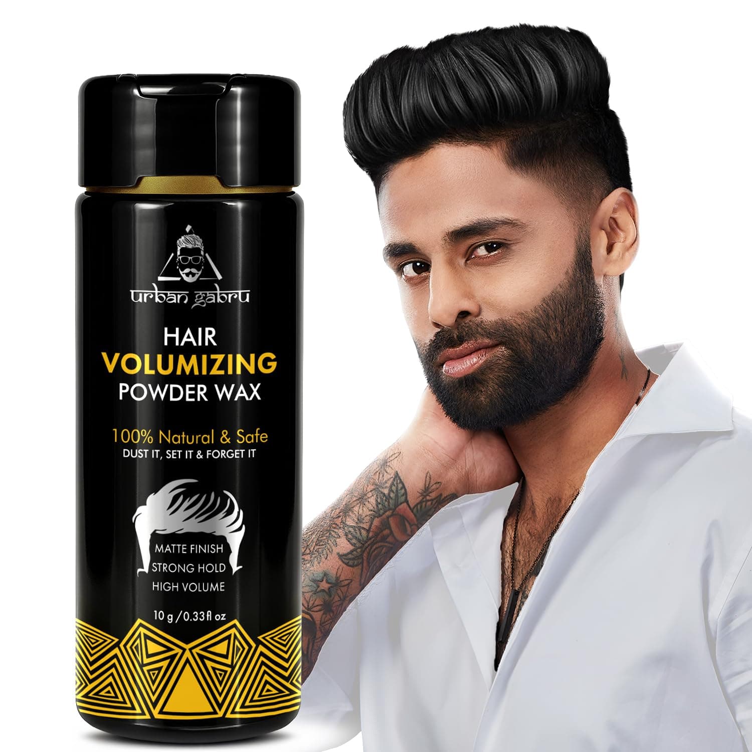 Volumizing Hair Powder for Men | Matte Finish Styling Powder (0.3oz / 10g)