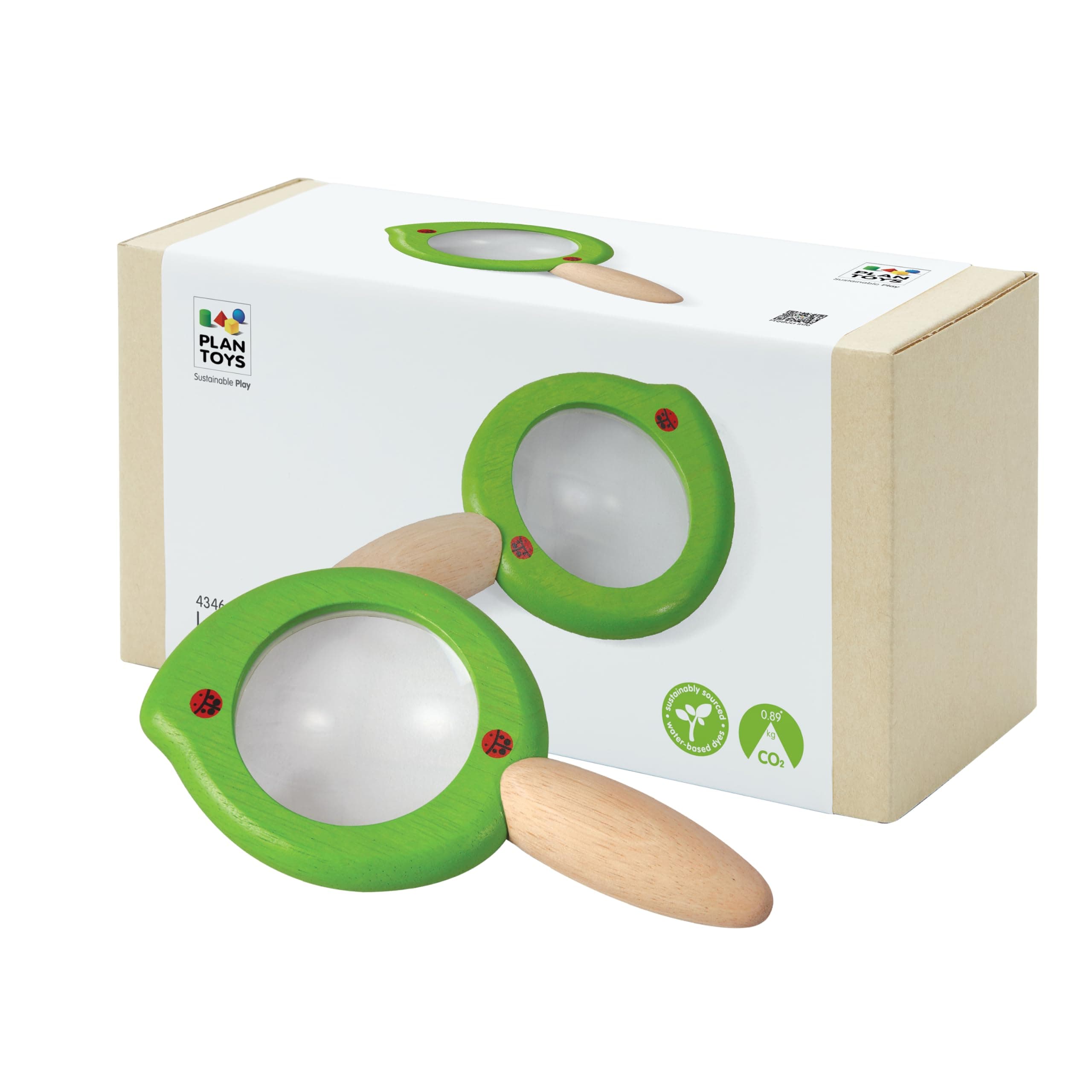 Leaf Magnifier for Nature Exploration | Wooden Montessori STEM Toy for Kids Ages 3+ | Outdoor Discovery & Science Learning Tool | Eco-Friendly Educational Toy