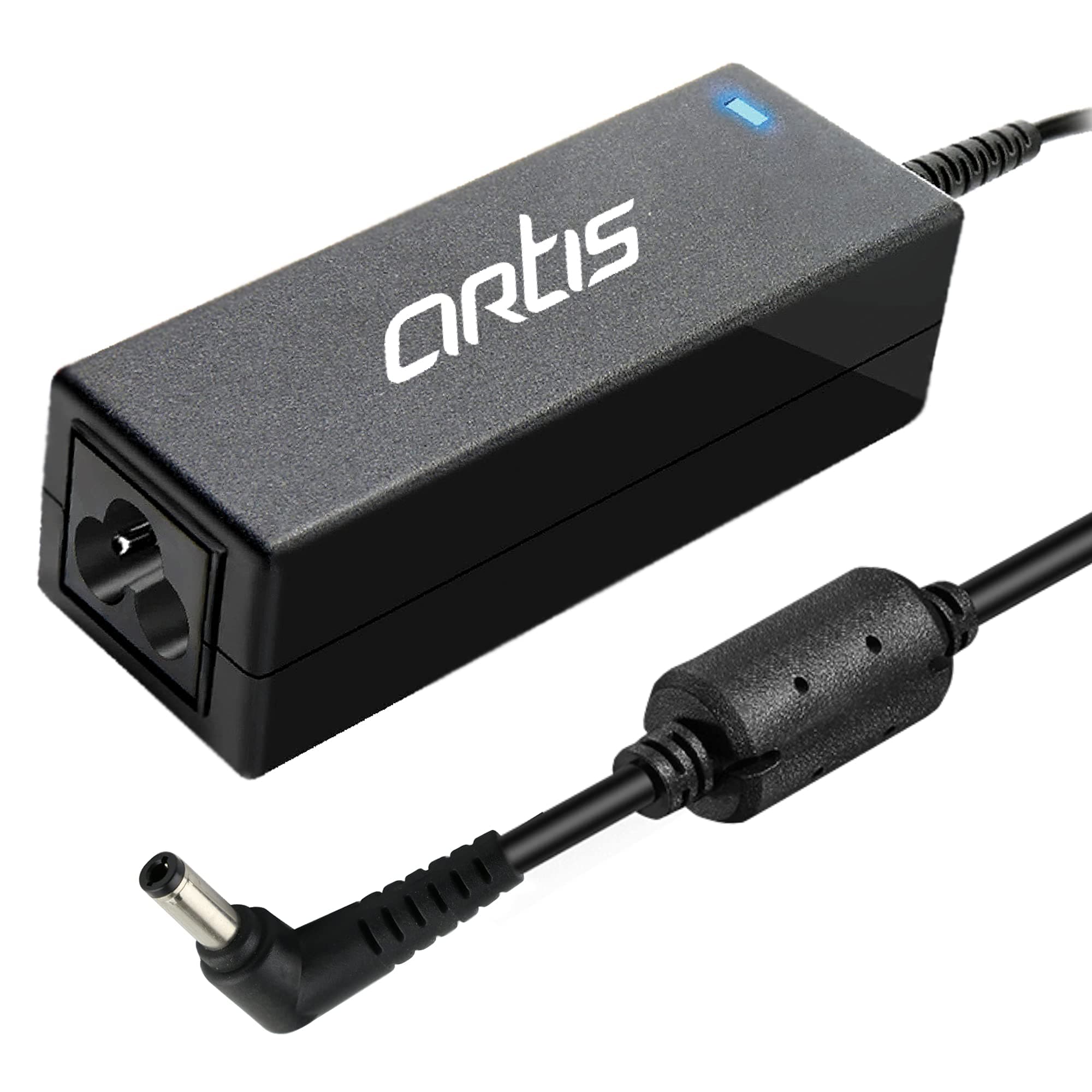 Artis A0406 45Watt Laptop Charger/Adapter Without Power Cord Compatible with Asus Laptops (19V/2.37A, 45Watt) (Pin Size: 4.0 x 1.35mm) (BIS Certified)