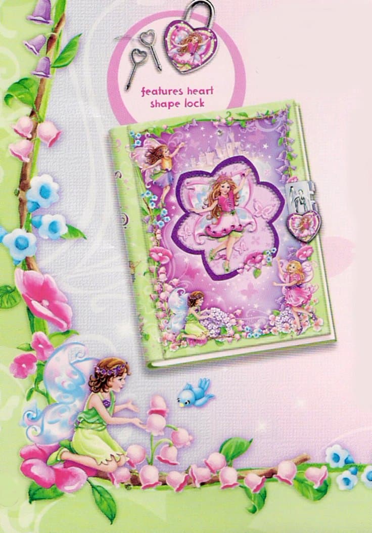 Fairy Diary with Lock