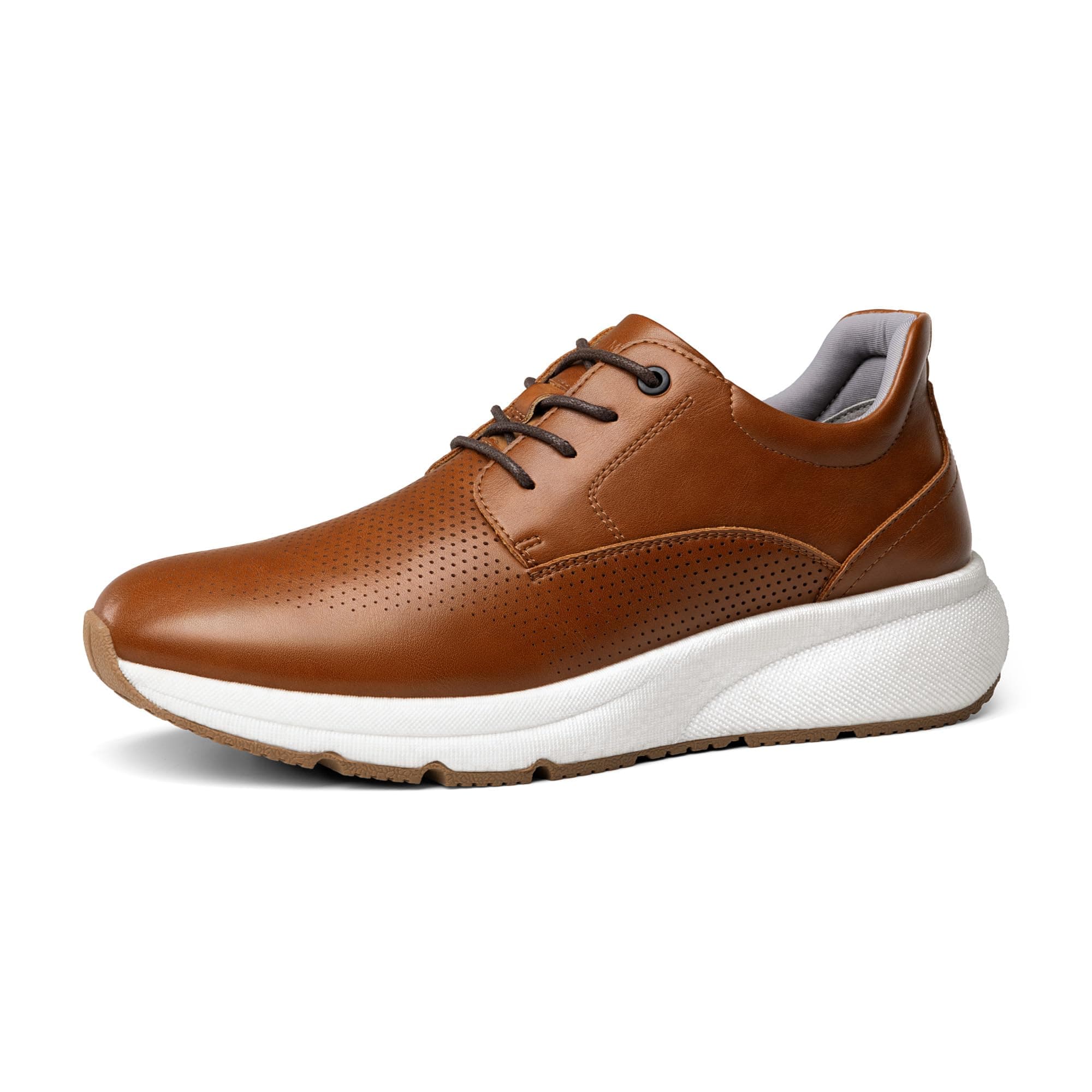 Men's Casual Dress Sneakers Shoes, All-Day Comfort Cushioning Walking Breathable Lightweight Oxfords MaxFlex ActiveMetro