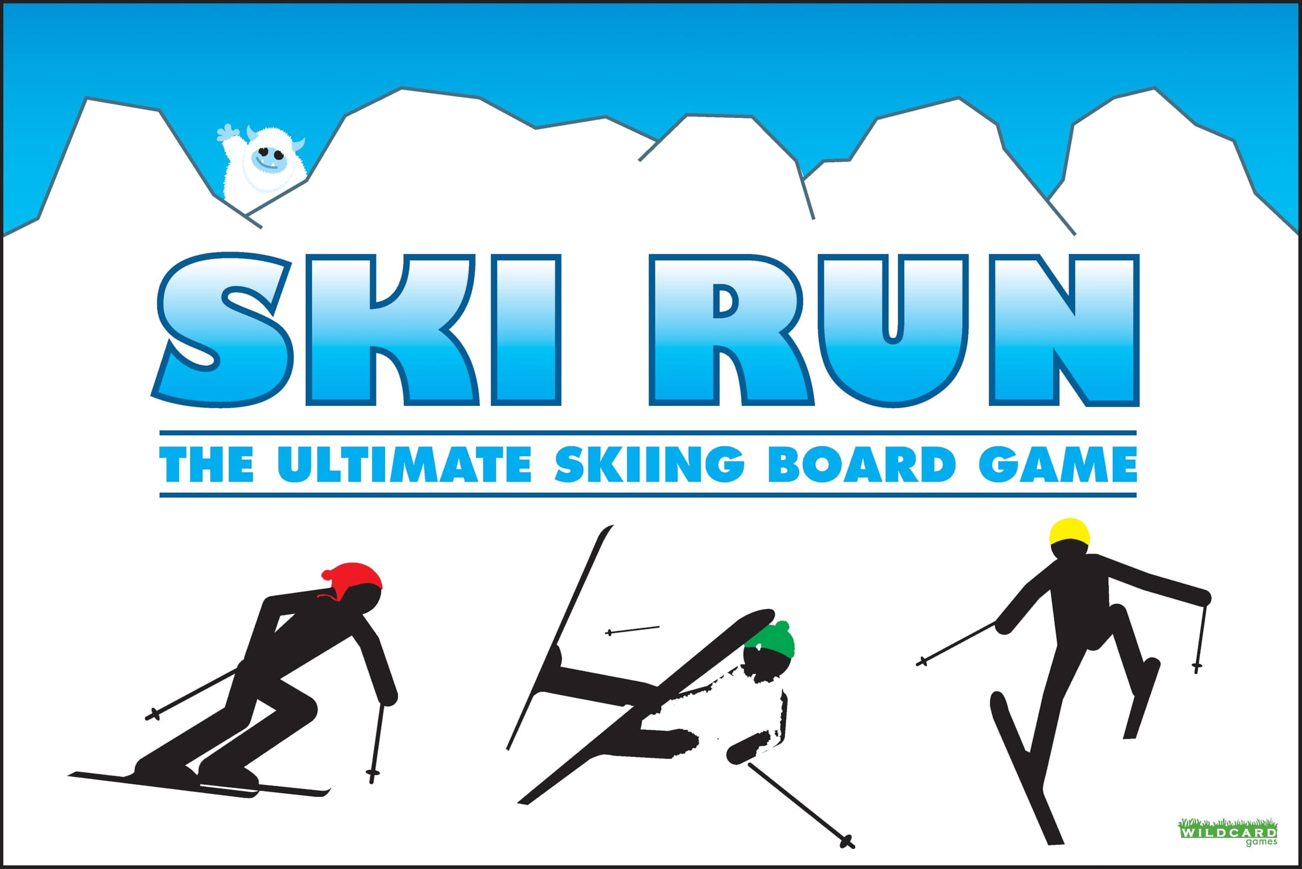 SKI RUN - The Ultimate Skiing Family Board Game for kids, teenagers and adults - Top Apres Ski fun gift