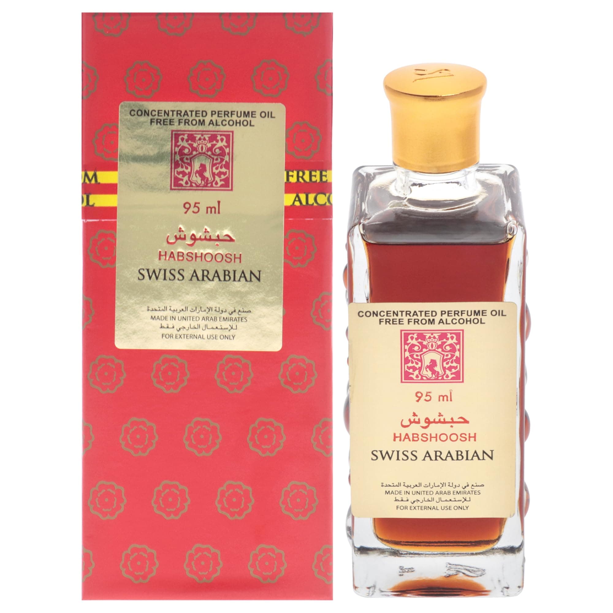 Habshoosh ER8E for Unisex - 3.2 oz Parfum Oil