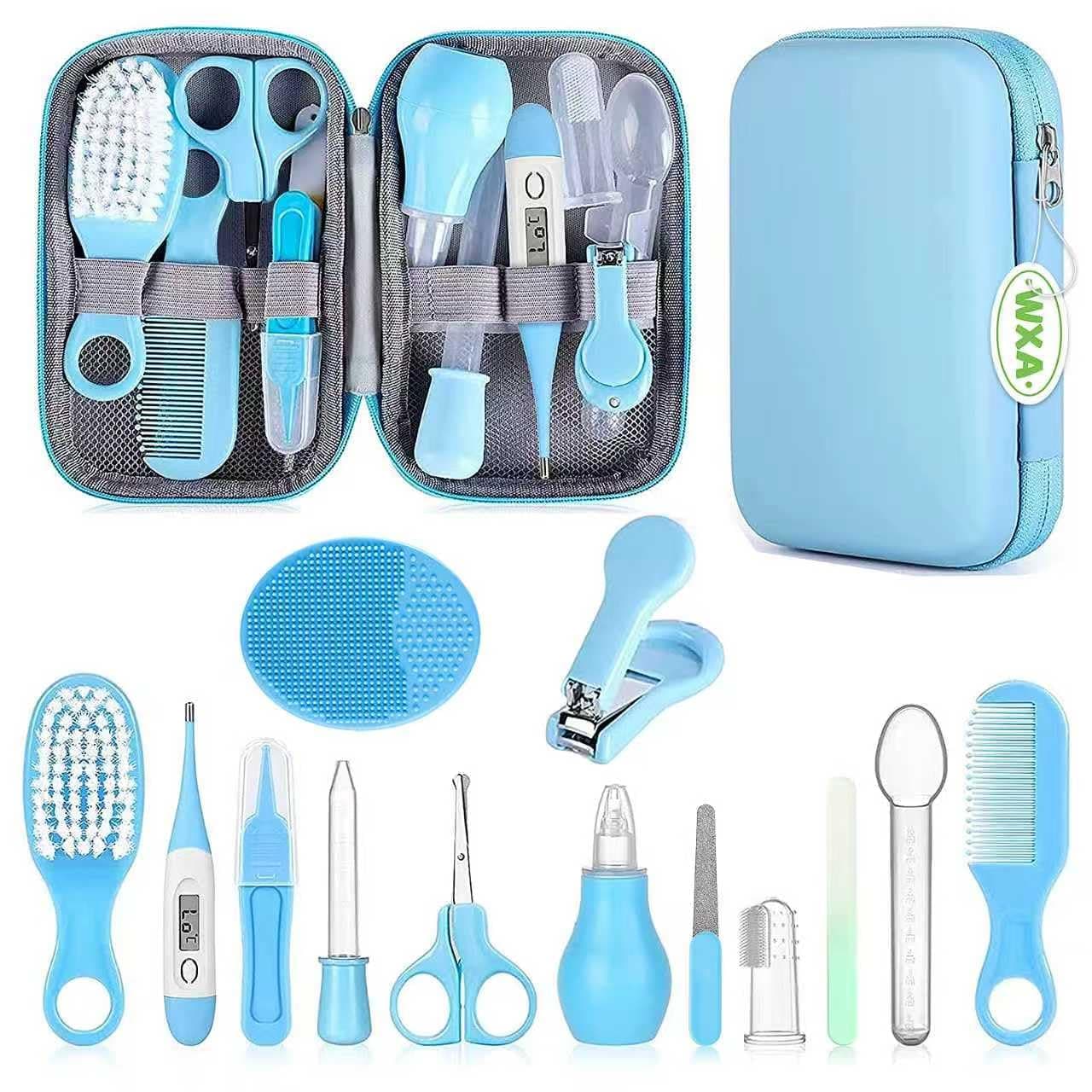 Baby Healthcare and Grooming Kit,Baby Essentials for Newborn,Portable Baby Safety Care Set for Boys Girls(18 in 1)