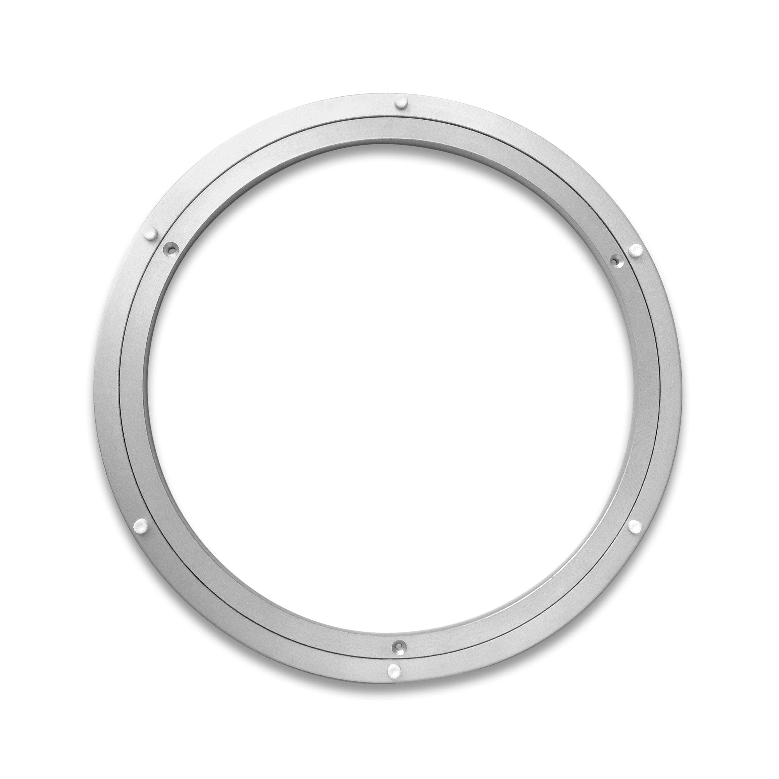 TROOPS BBQ Lazy Susan Turntable Ring - Heavy-Duty Aluminum Lazy Susan Bearing Hardware Single-Row Ball Bearings for Heavy Loads (225 lbs. Capacity) - 16 Inches